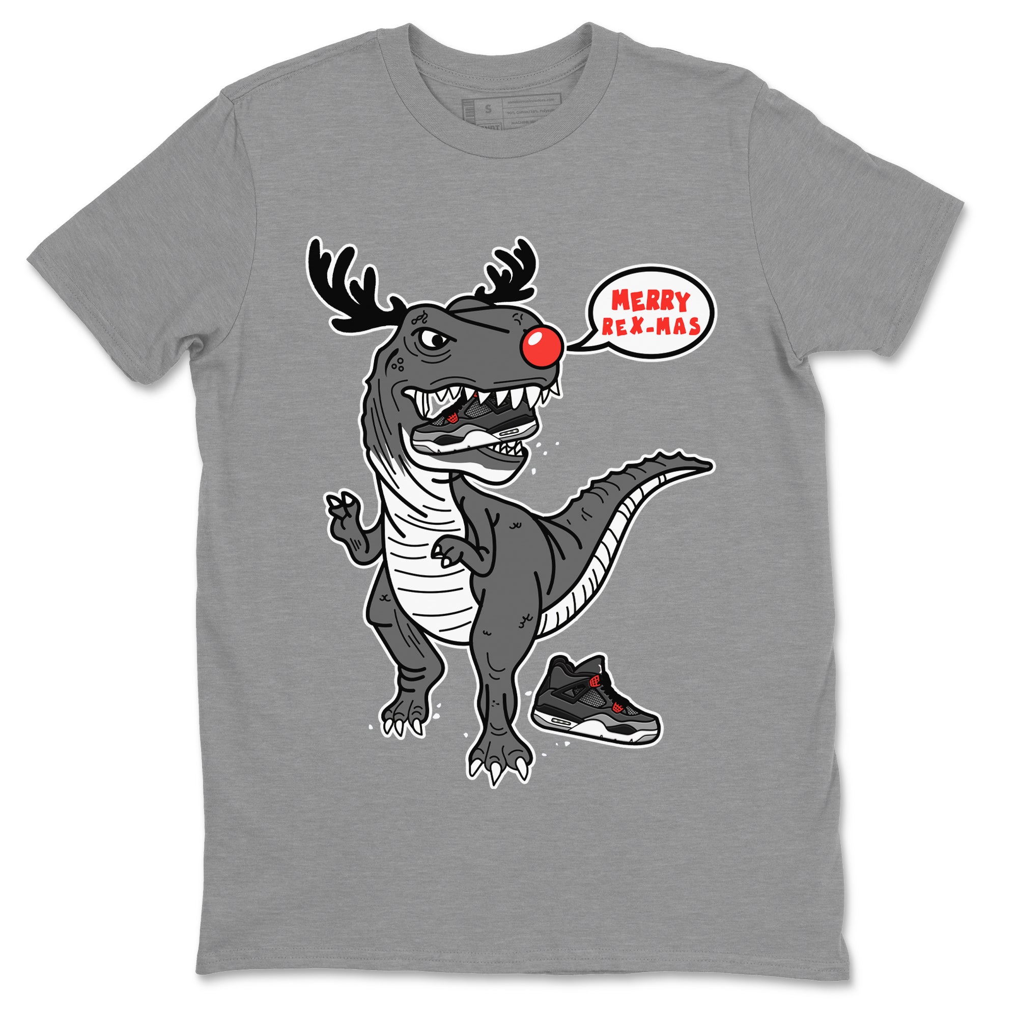 Hungry Dino Unisex Tops - Air Jordan 4 Infrared