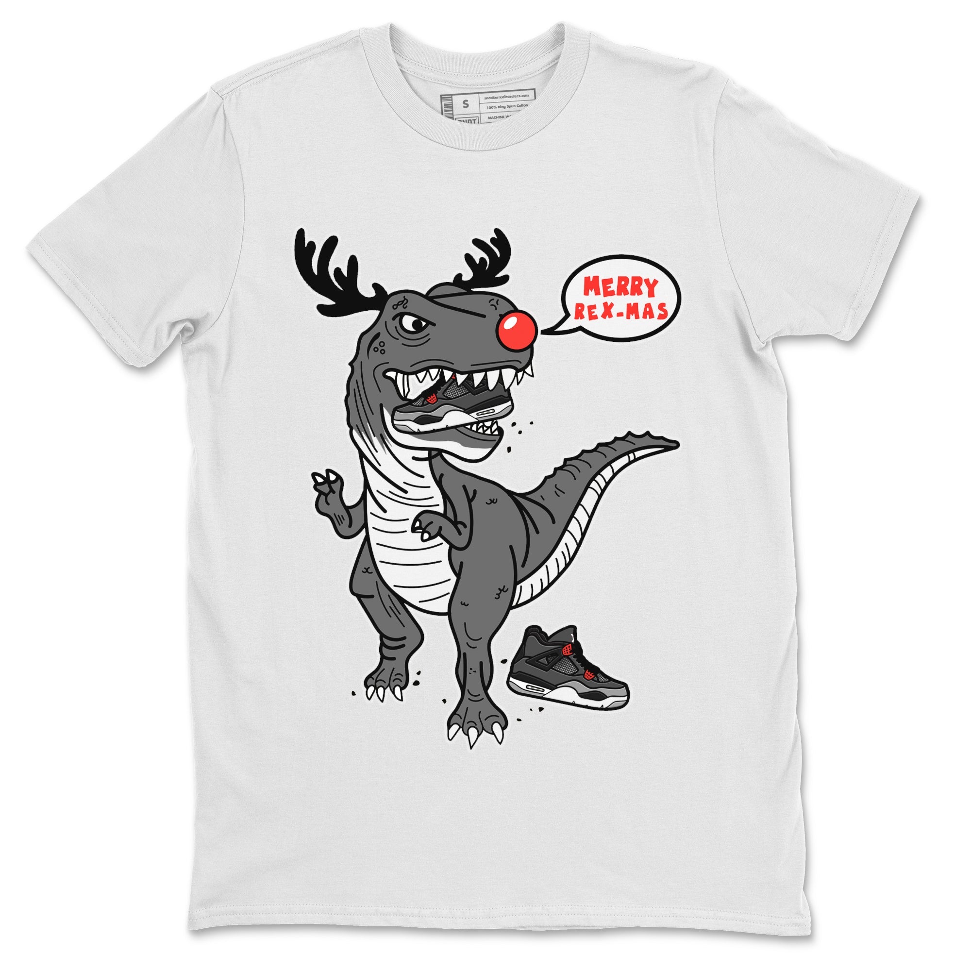 Hungry Dino Unisex Tops - Air Jordan 4 Infrared