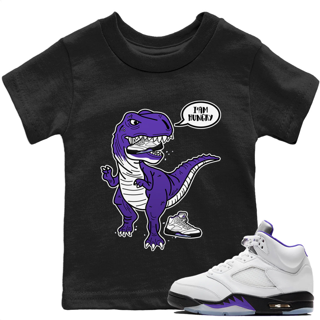 Hungry Dino Kids Tops - Air Jordan 5 Concord