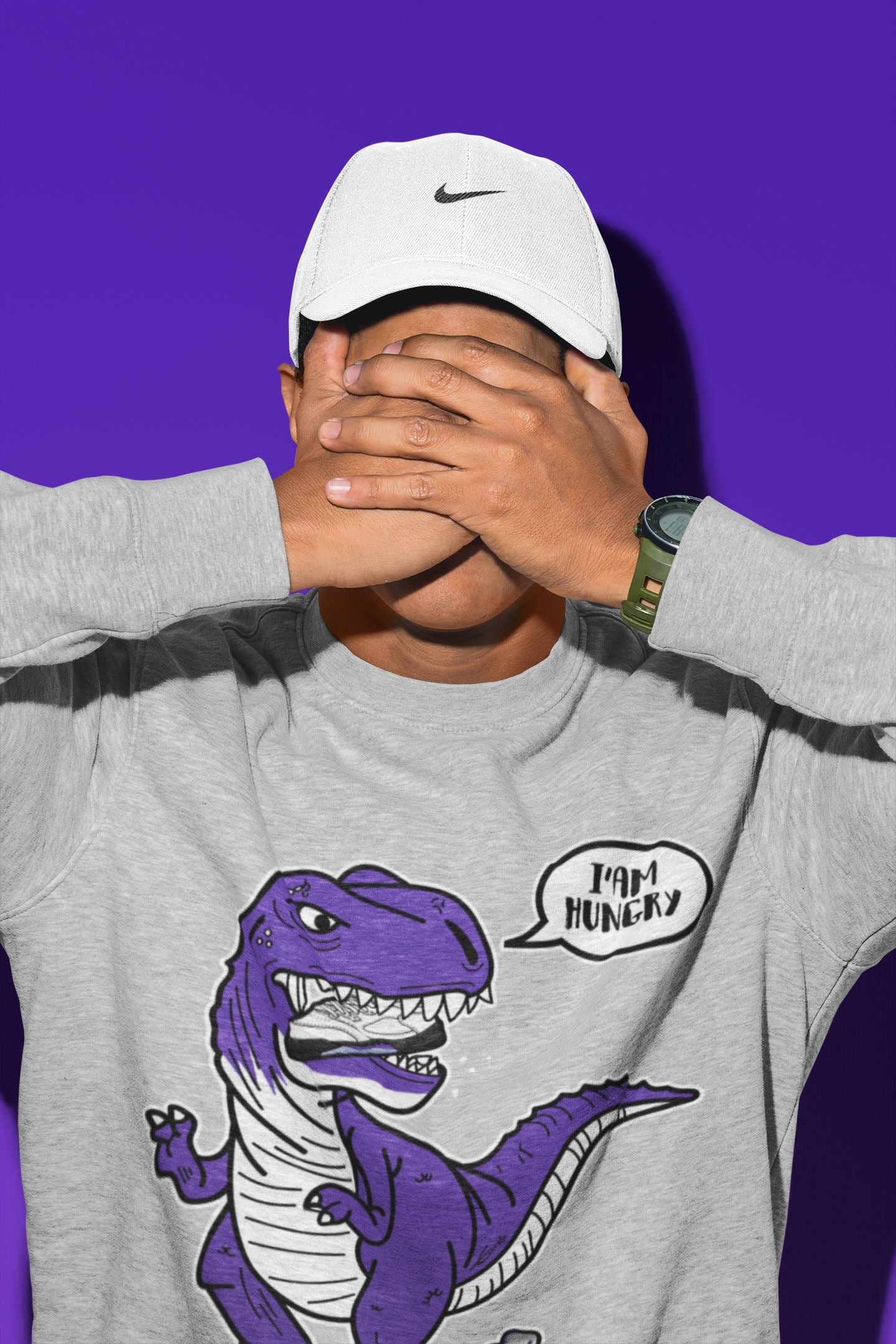 Hungry Dino Unisex Tops - Air Jordan 5 Concord