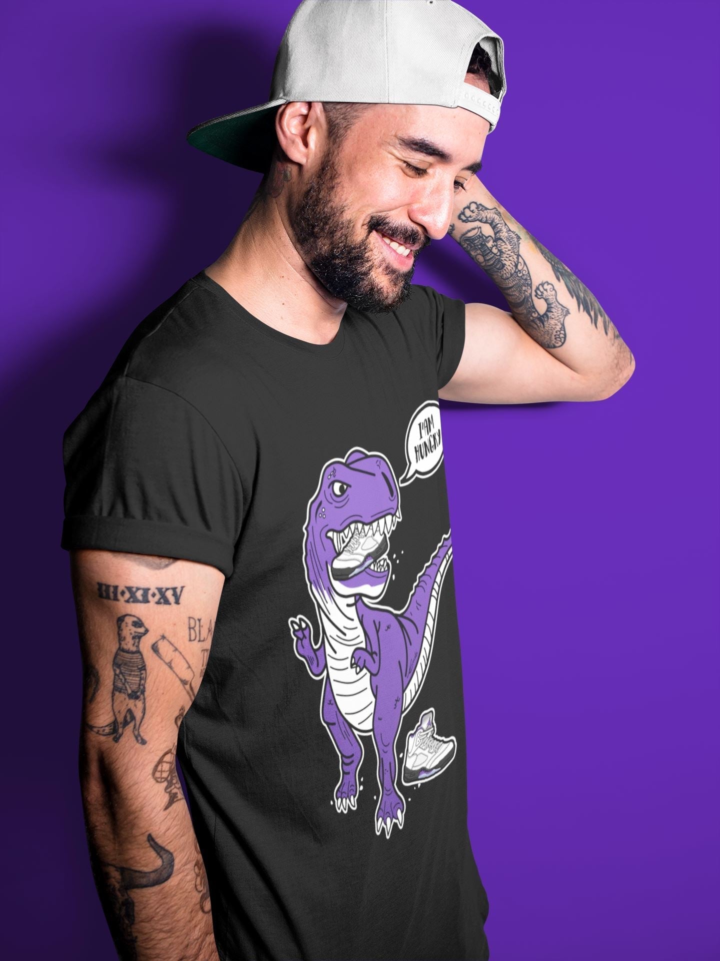 Hungry Dino Unisex Tops - Air Jordan 5 Concord