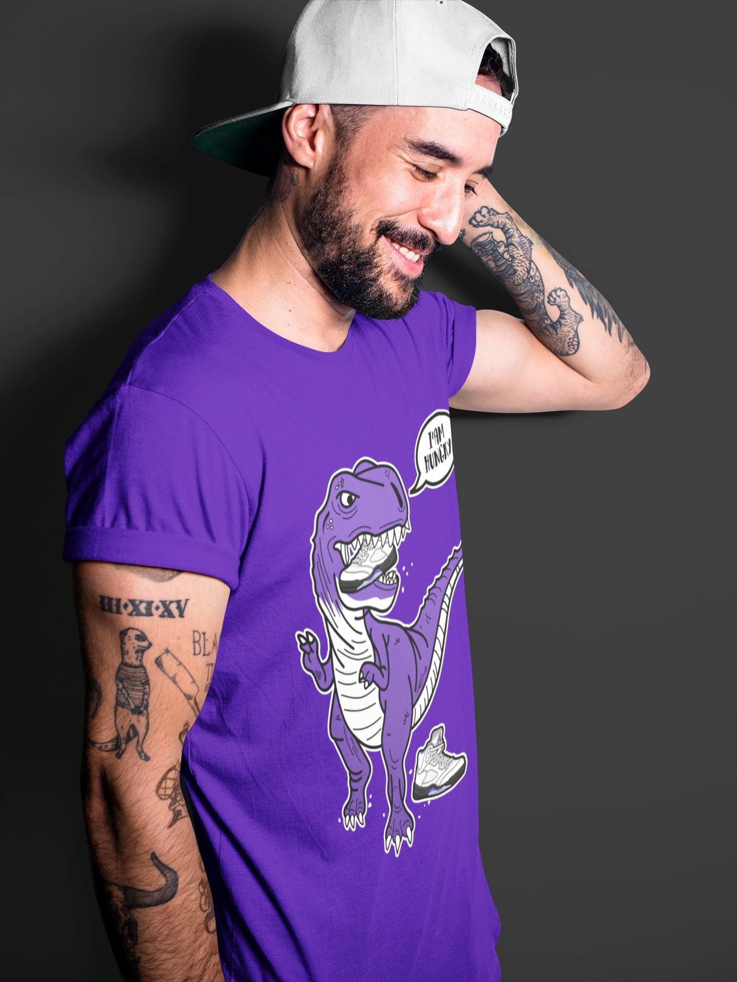 Hungry Dino Unisex Tops - Air Jordan 5 Concord