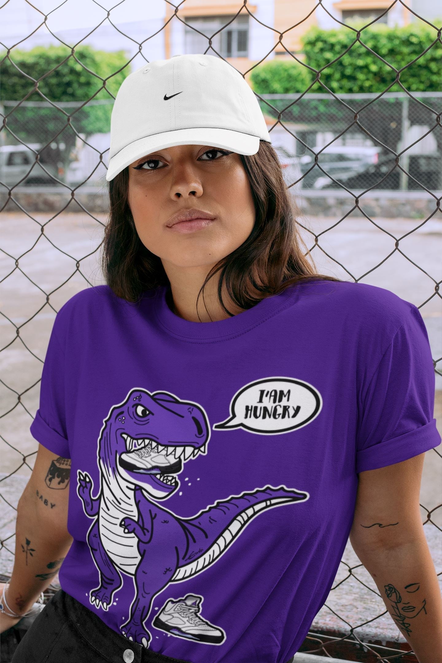 Hungry Dino Unisex Tops - Air Jordan 5 Concord
