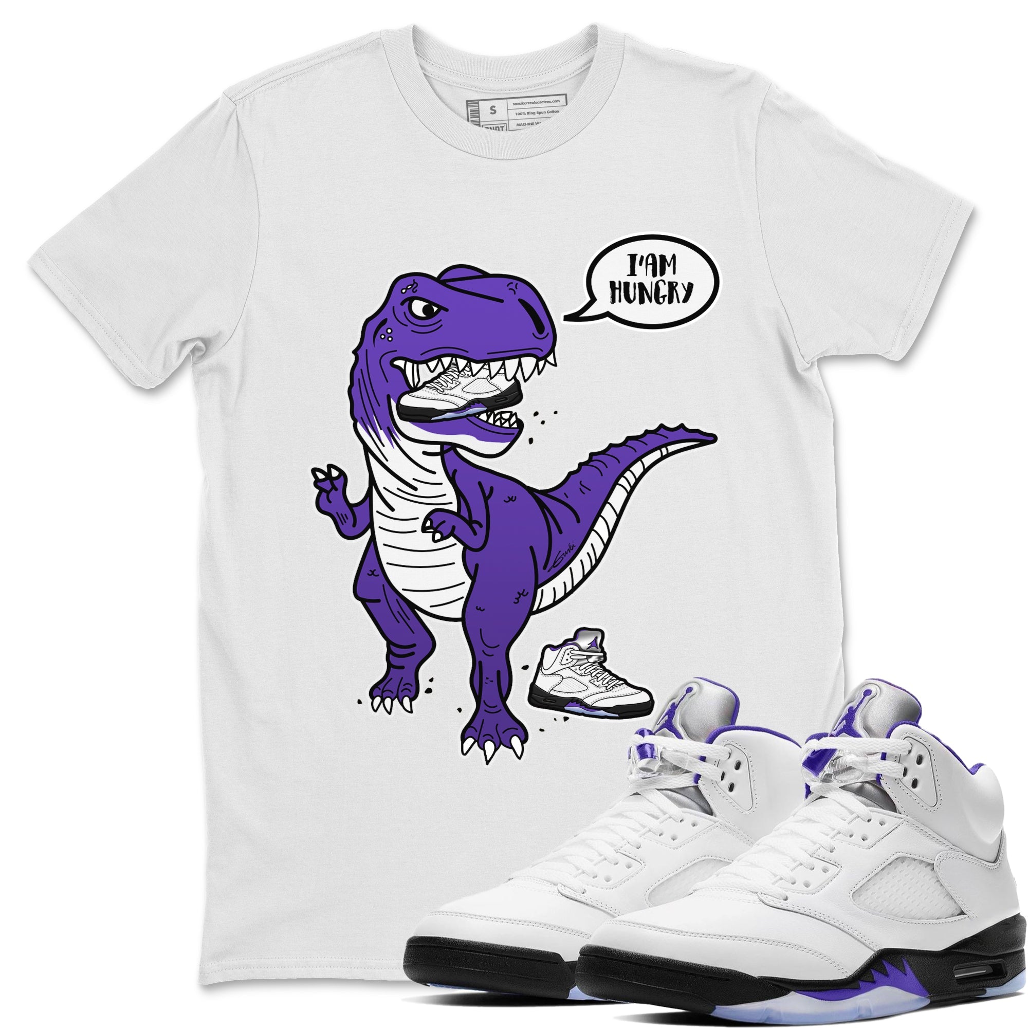 Hungry Dino Unisex Tops - Air Jordan 5 Concord