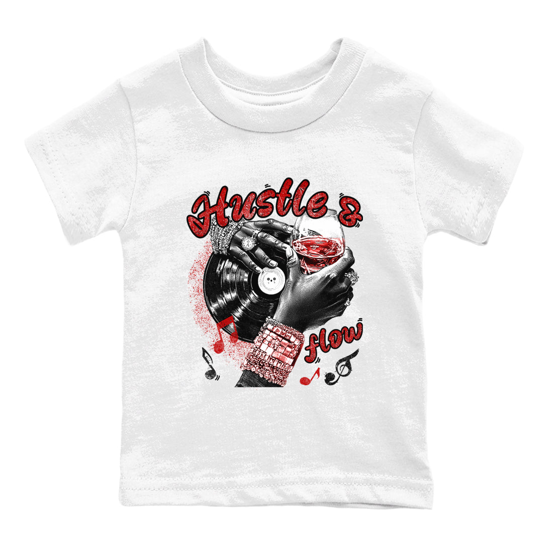Hustle and Flow snkmatch Tees Kids - Air Jordan 11 Bred