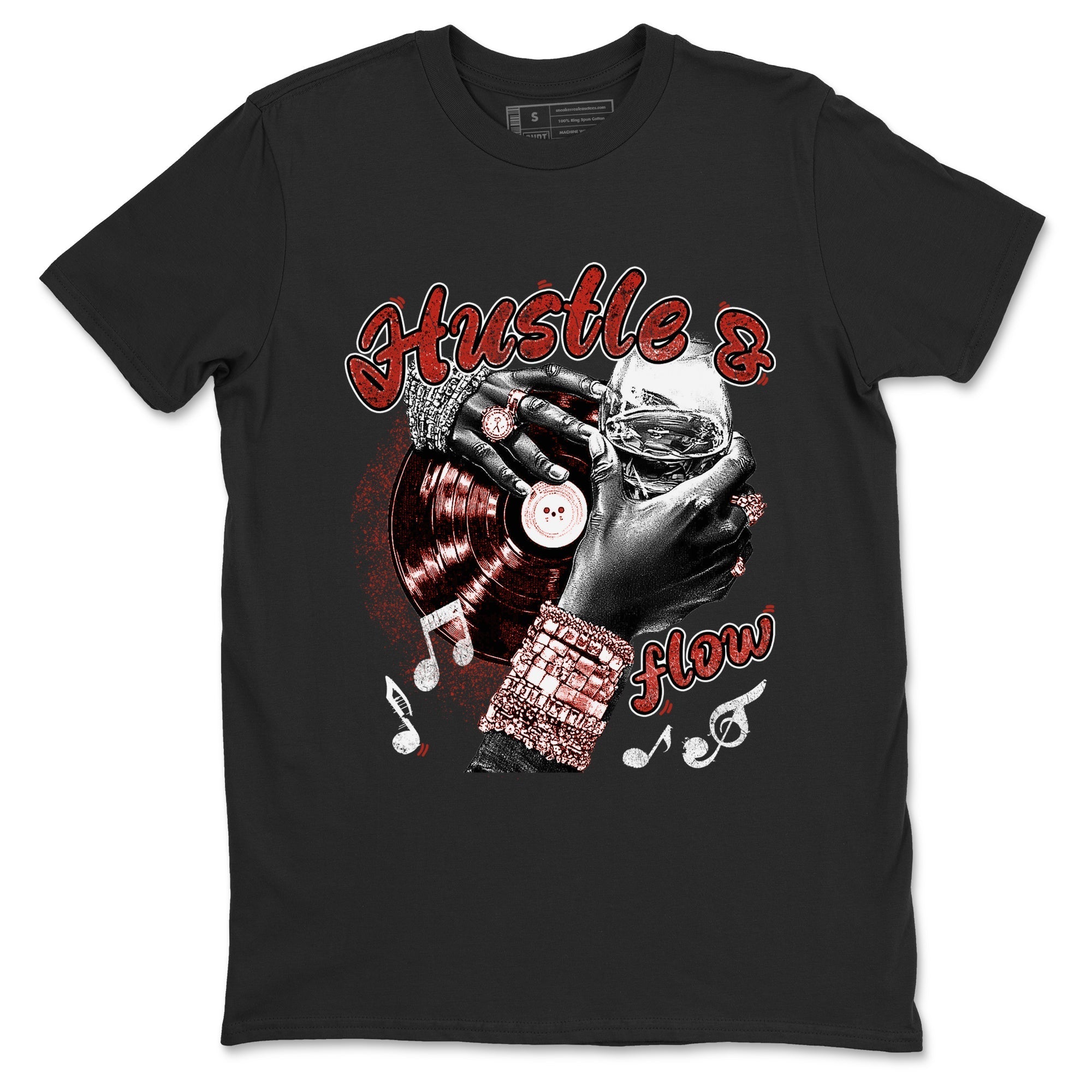Hustle and Flow snkmatch Tees - Air Jordan 4 Brick By Brick