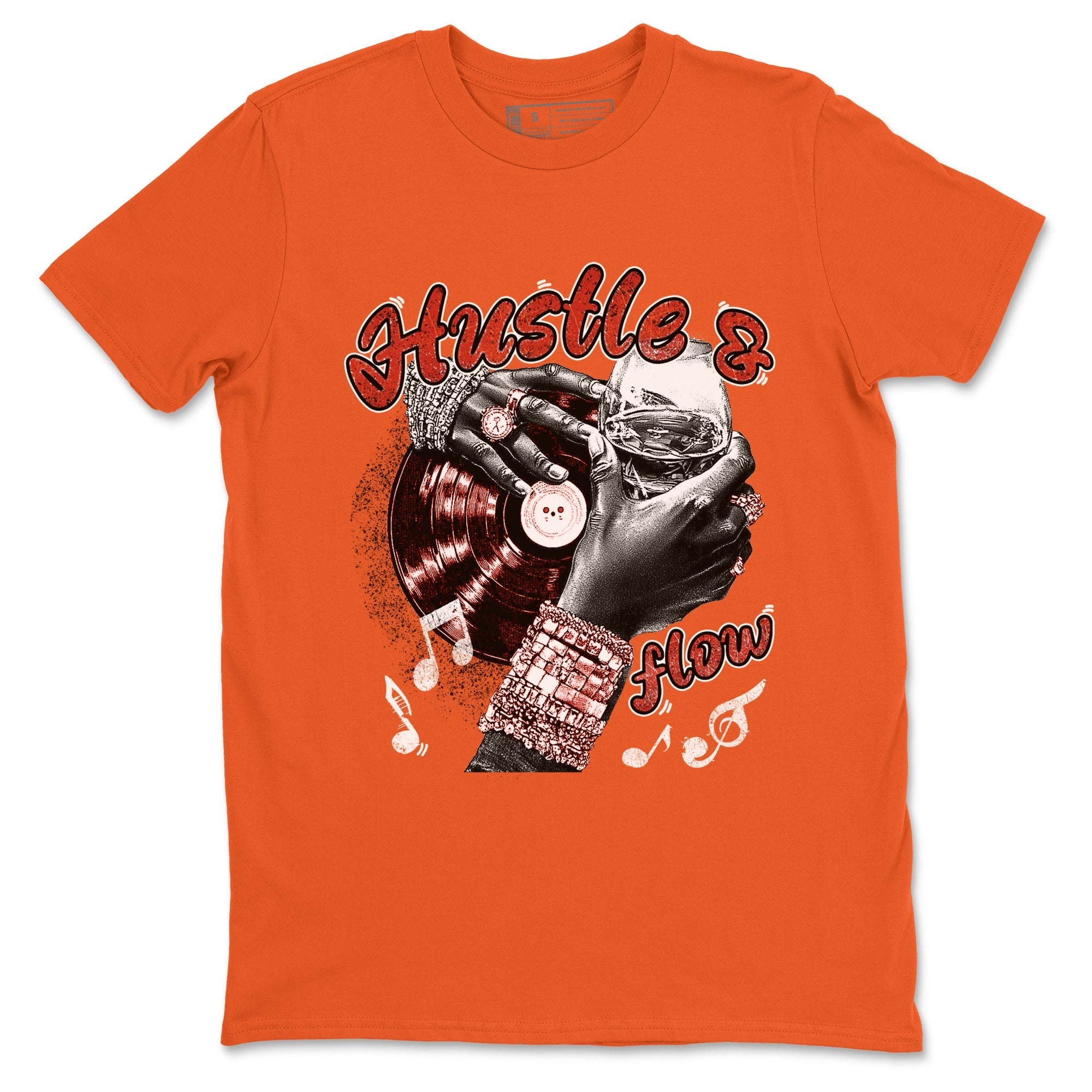 Hustle and Flow snkmatch Tees - Air Jordan 4 Brick By Brick