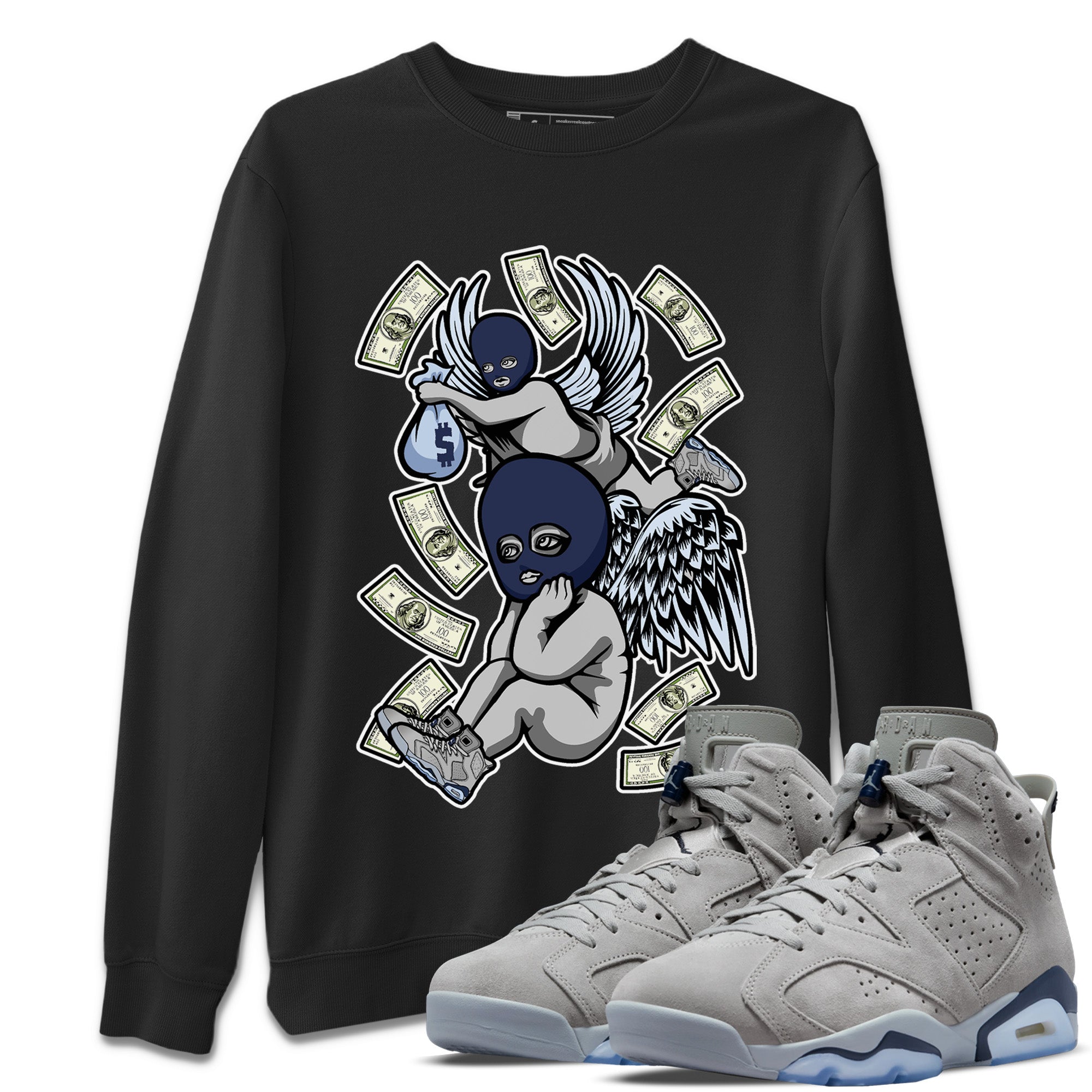 Hustle Angels Unisex Tops - Air Jordan 6 Georgetown