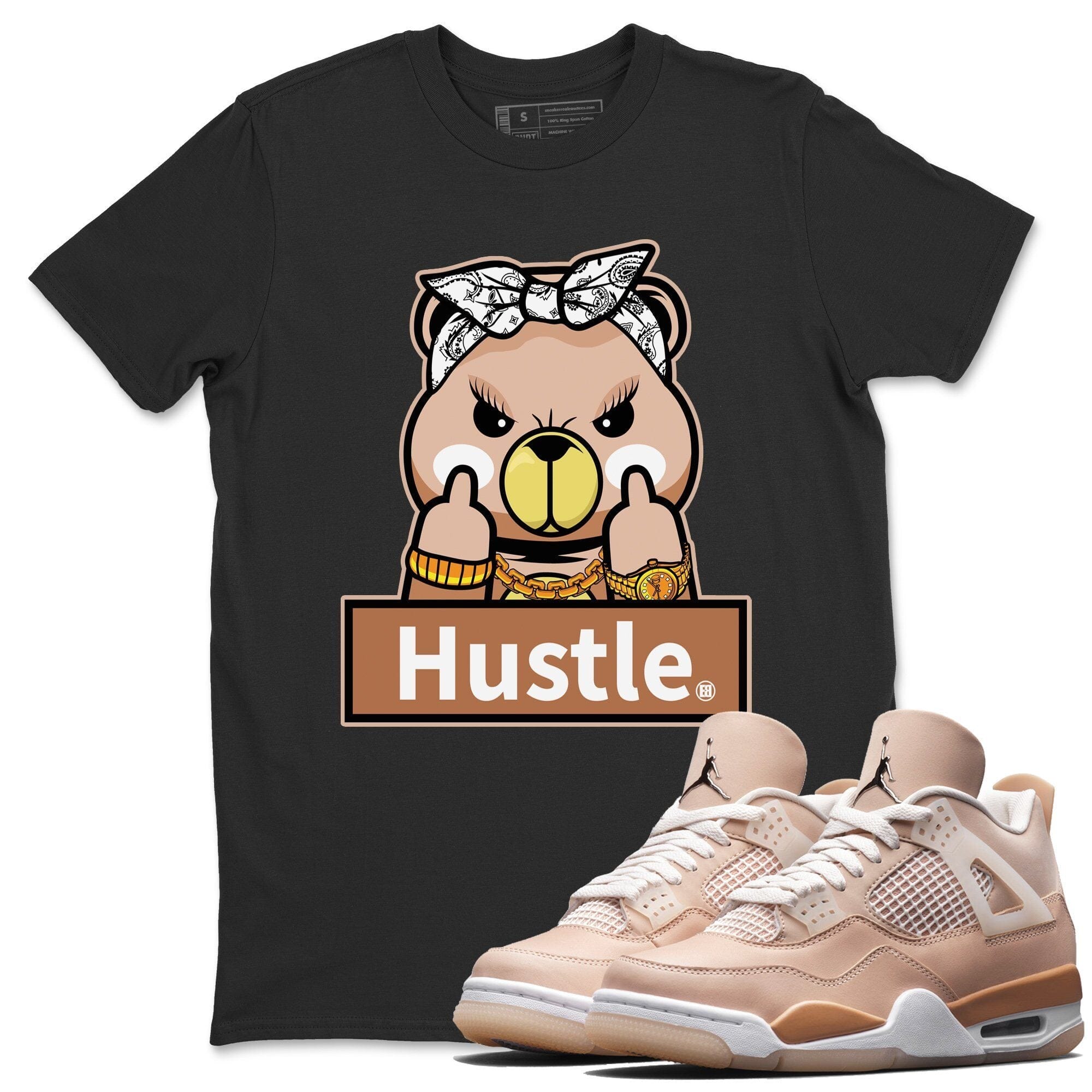 Hustle Bear Unisex Tops - Air Jordan 4 Shimmer