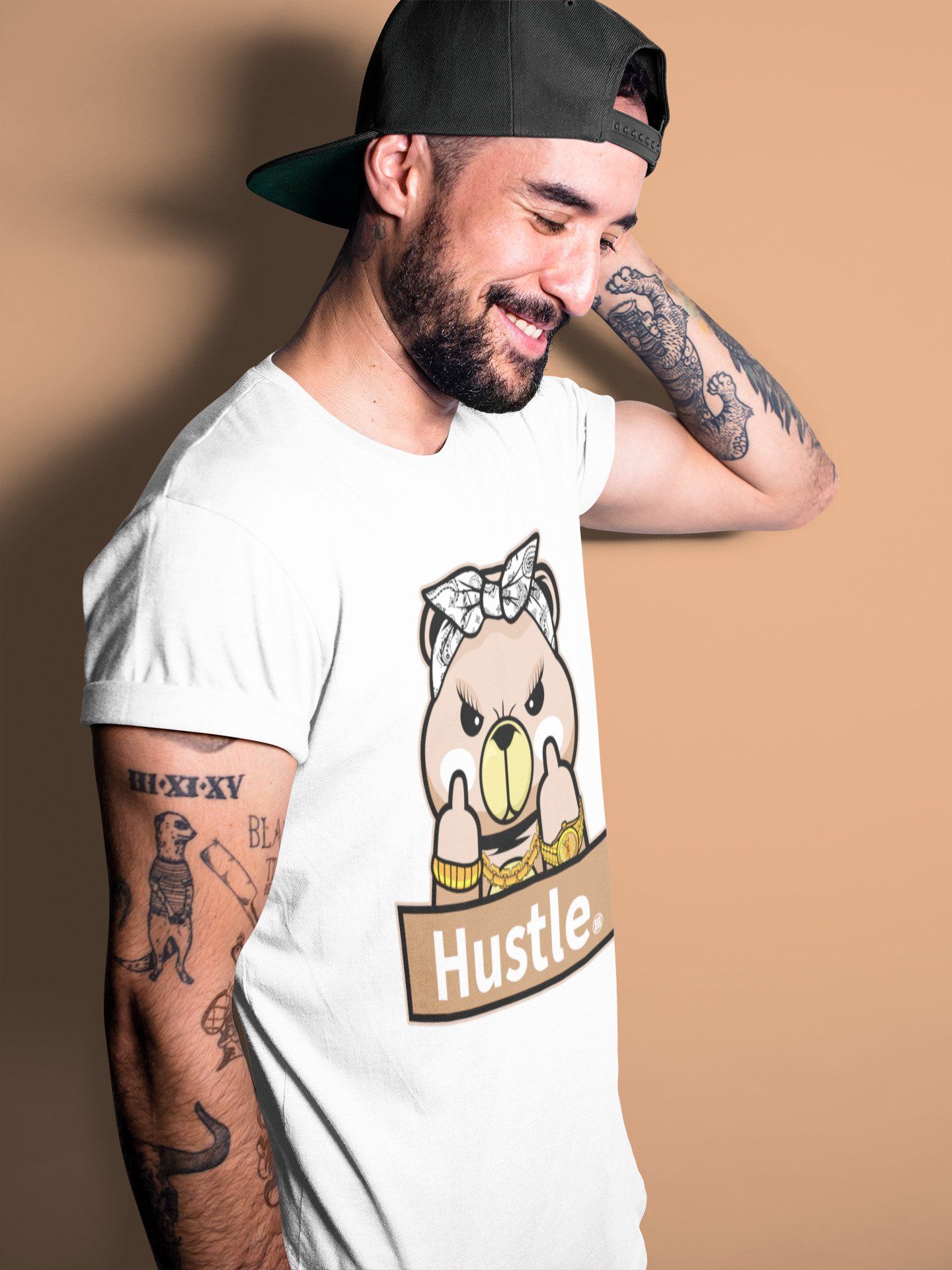 Hustle Bear Unisex Tops - Air Jordan 4 Shimmer