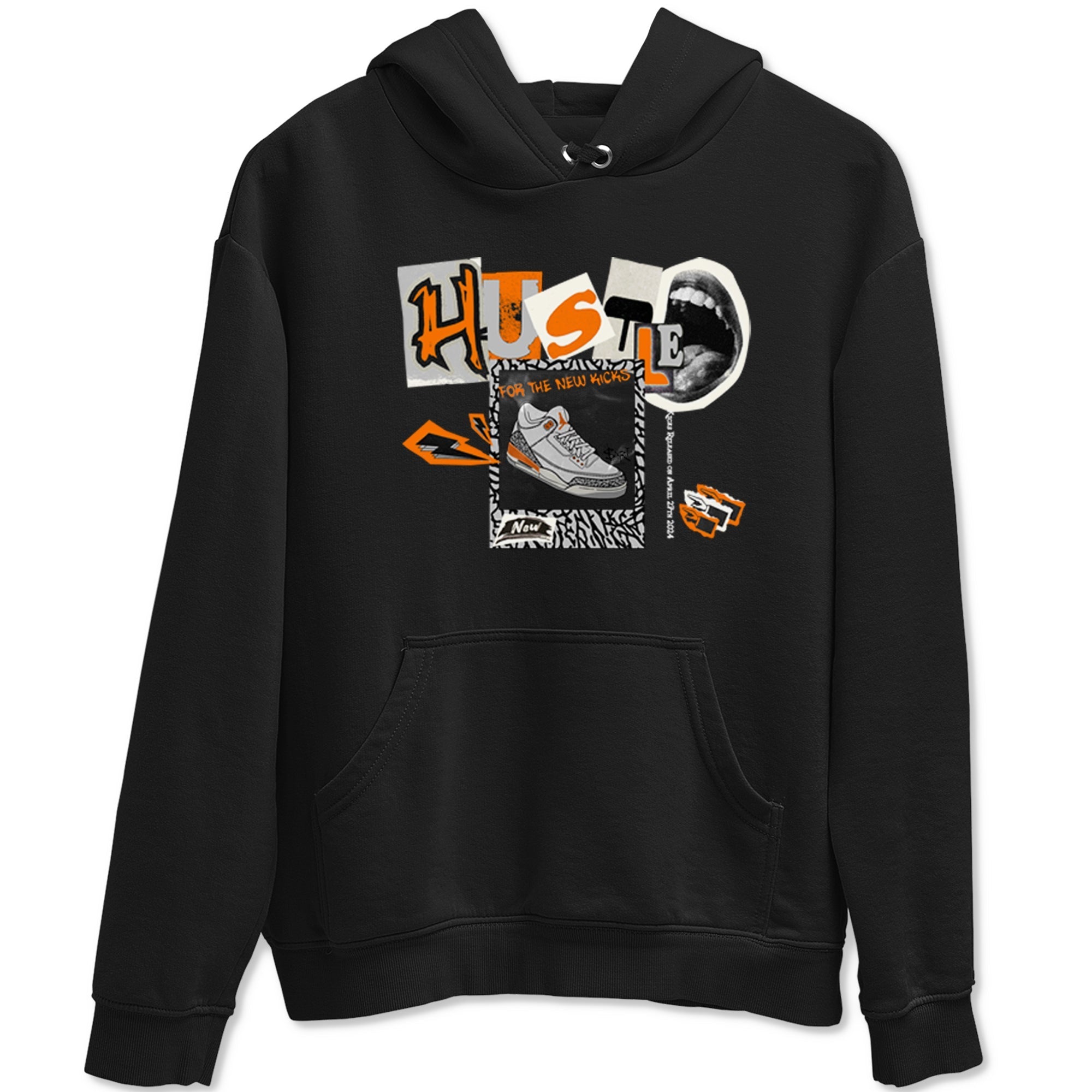 Hustle For The New Kicks snkmatch Tees - Air Jordan 3 Georgia Peach