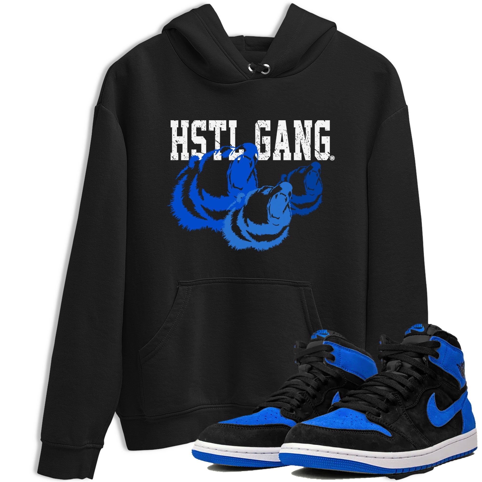 Hustle Gang snkmatch Tee - Air Jordan 1 Royal Reimagined