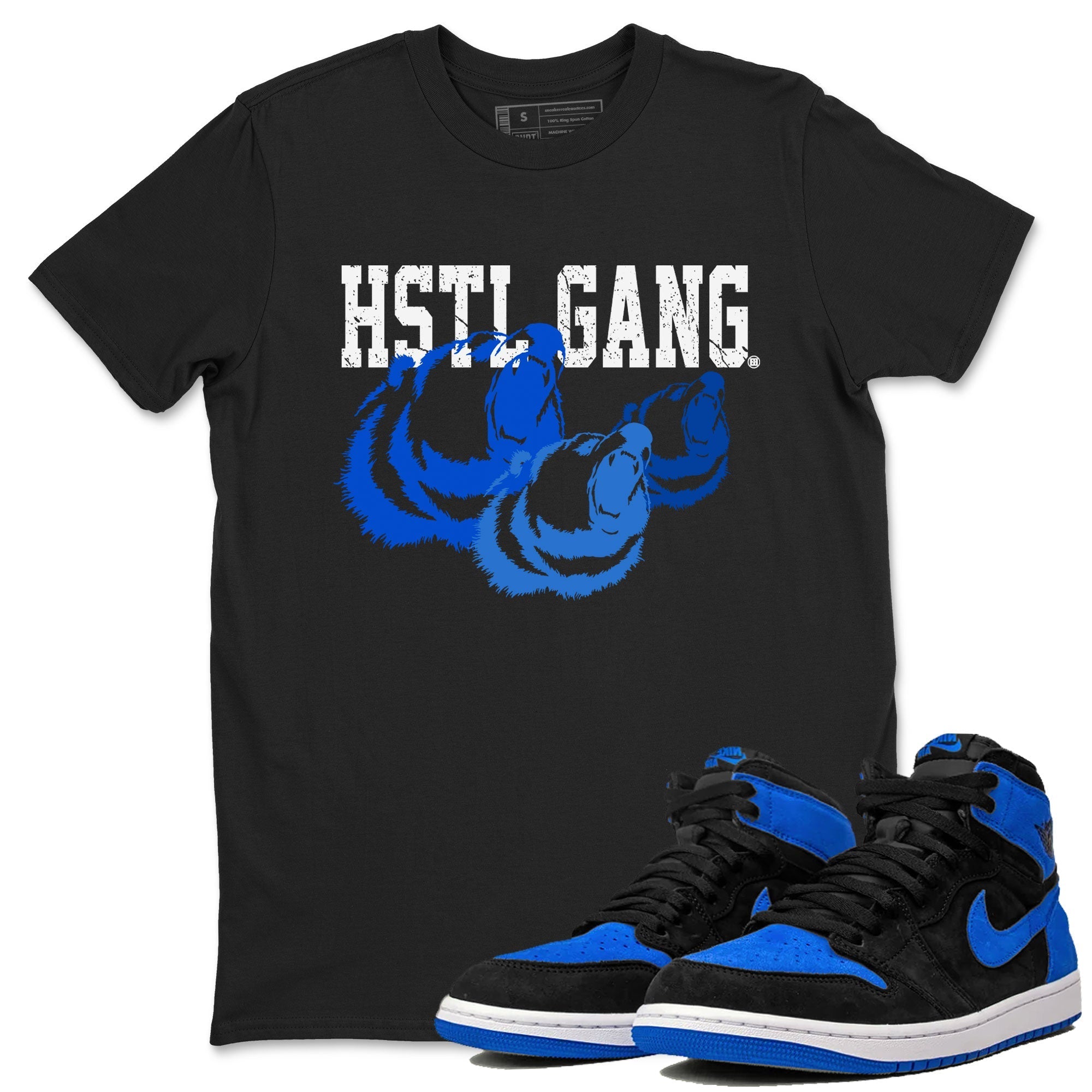 Hustle Gang snkmatch Tee - Air Jordan 1 Royal Reimagined
