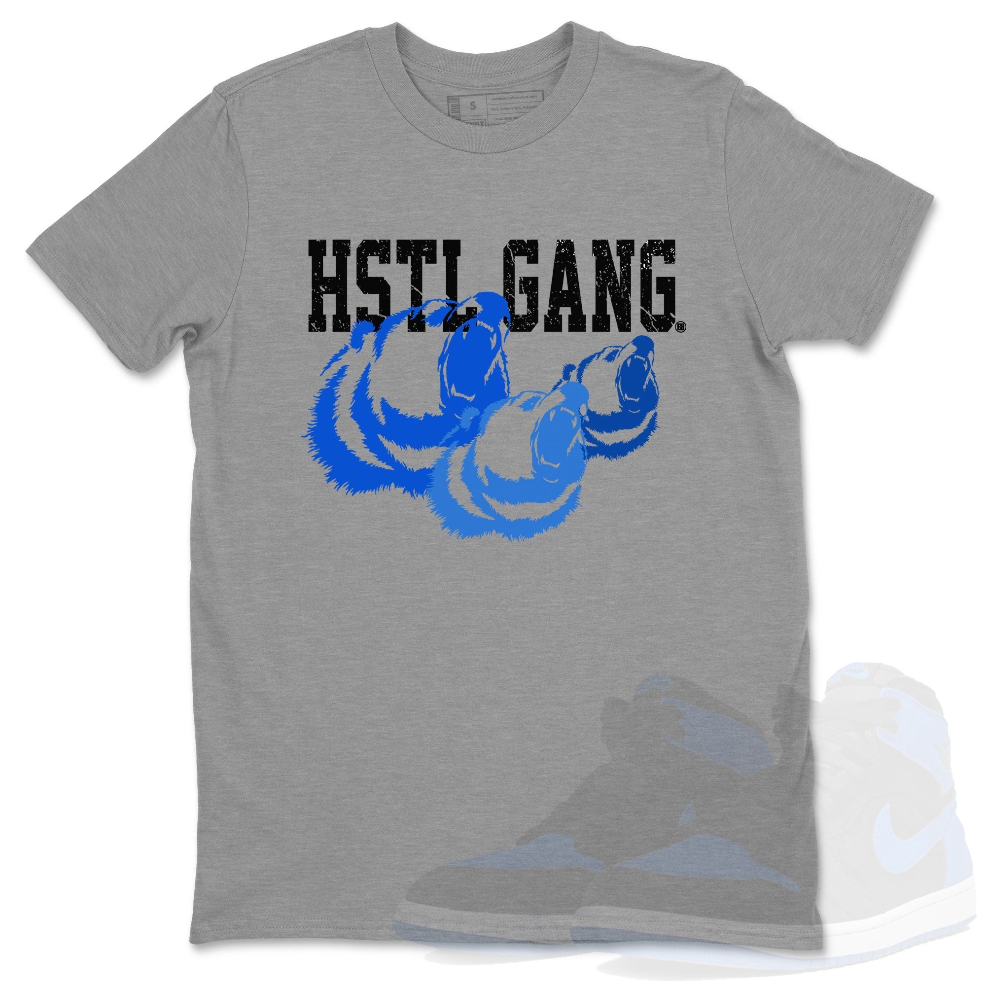 Hustle Gang snkmatch Tee - Air Jordan 1 Royal Reimagined