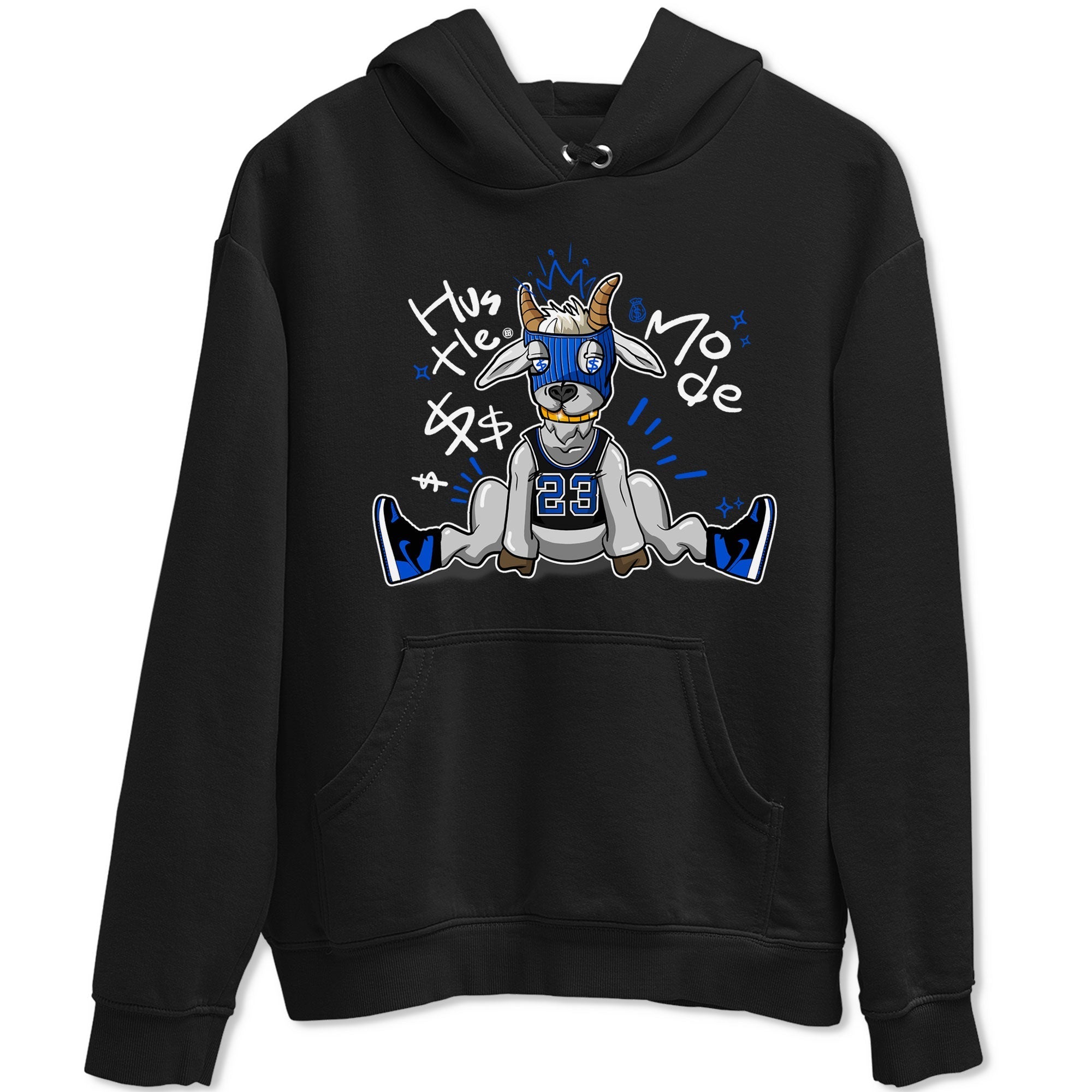 Hustle Goat snkmatch Tee - Air Jordan 1 Royal Reimagined