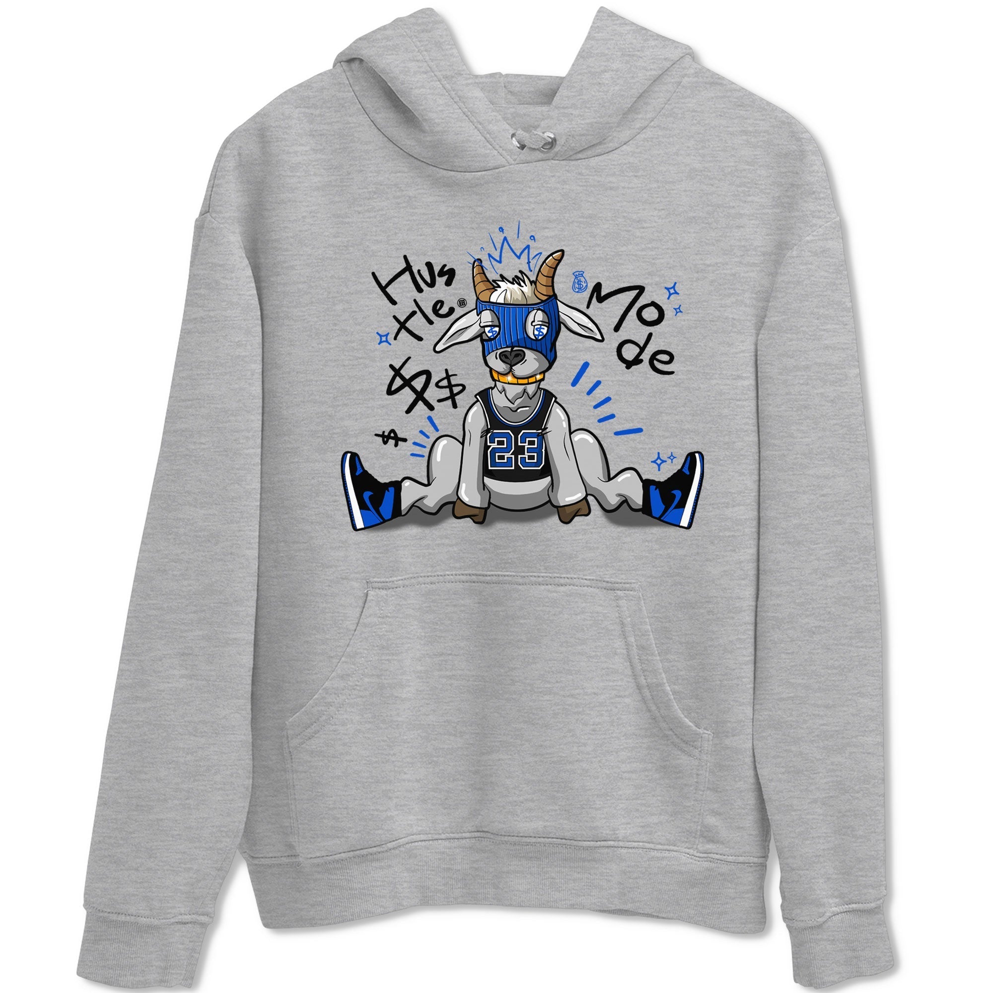 Hustle Goat snkmatch Tee - Air Jordan 1 Royal Reimagined