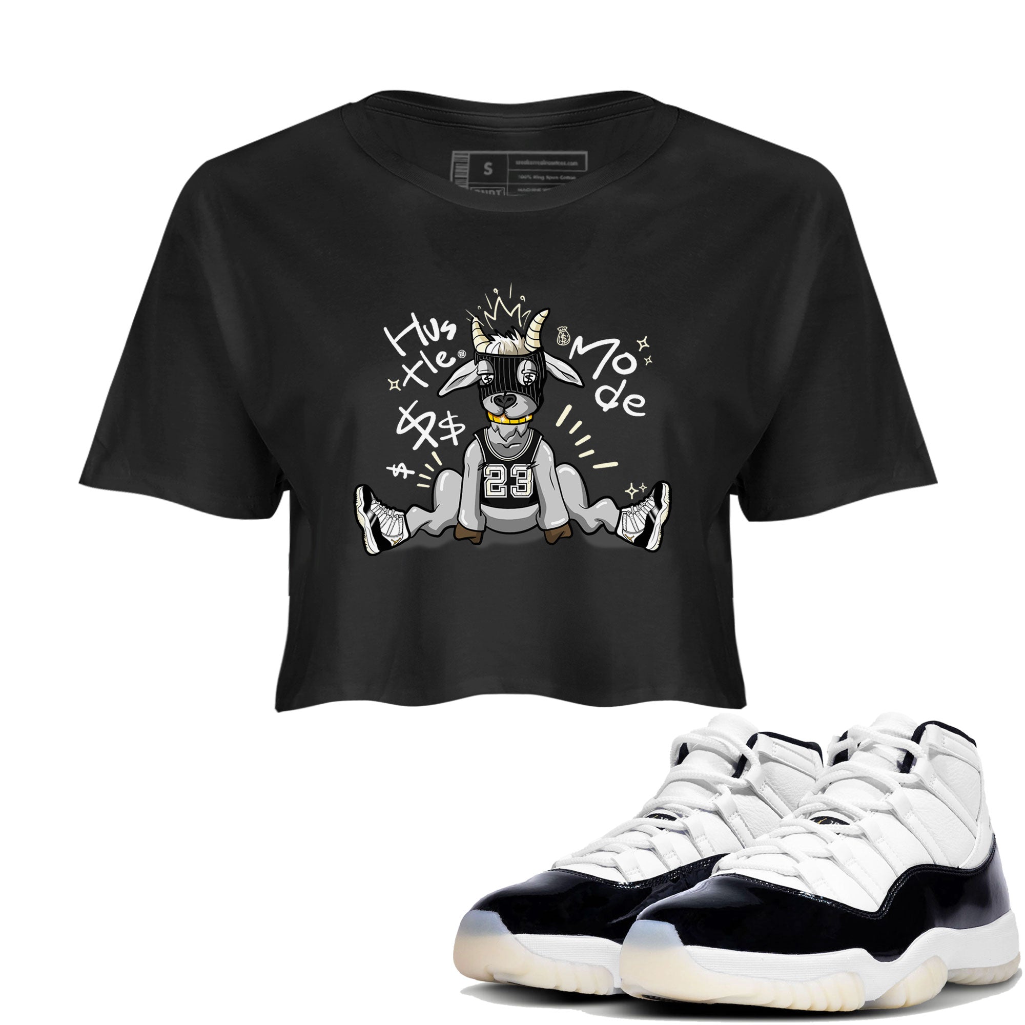Hustle Goat snkmatch Women's Top - Air Jordan 11 Gratitude