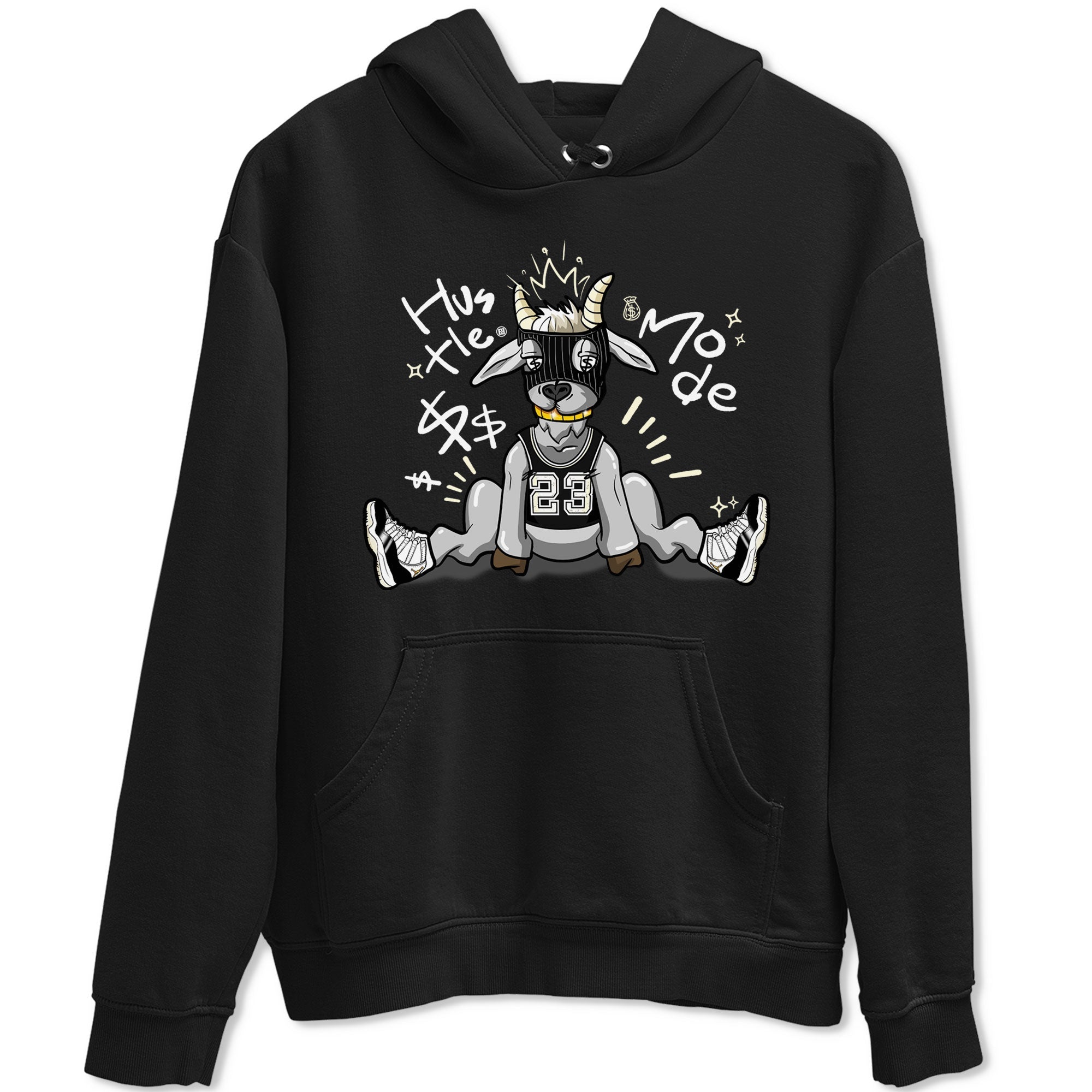 Hustle Goat snkmatch Tee - Air Jordan 11 Gratitude