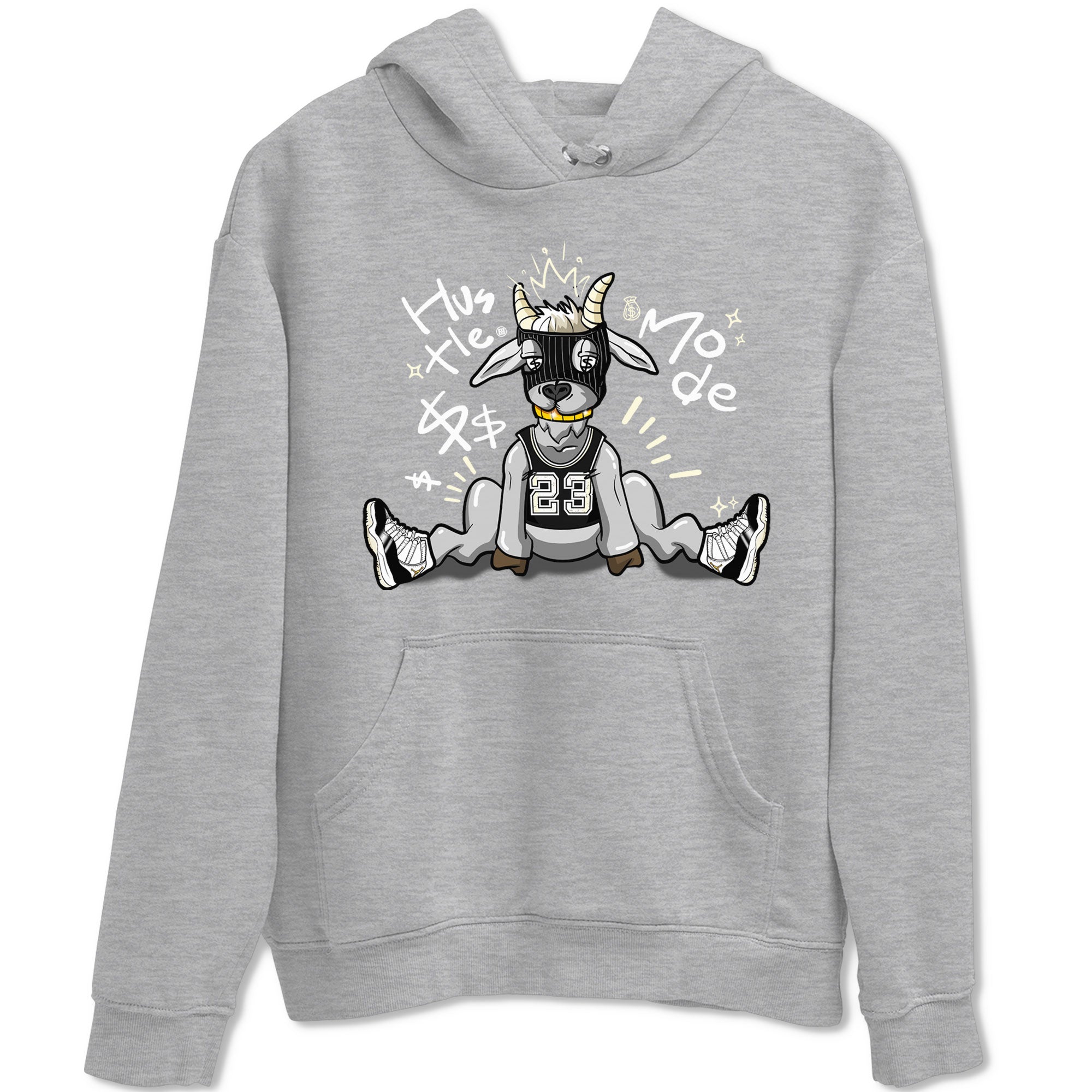 Hustle Goat snkmatch Tee - Air Jordan 11 Gratitude
