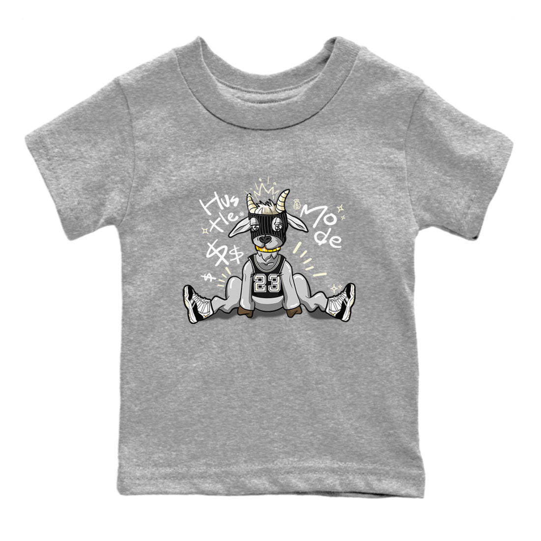 Hustle Goat snkmatch Tee Kids - Air Jordan 11 Gratitude