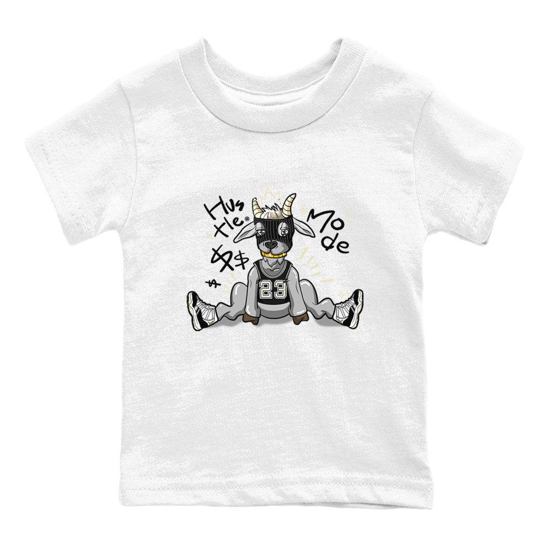 Hustle Goat snkmatch Tee Kids - Air Jordan 11 Gratitude