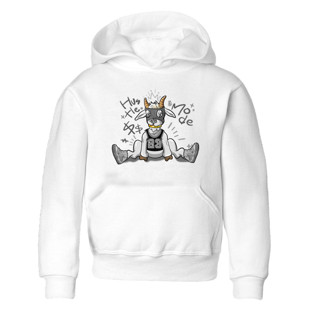 Hustle Goat snkmatch Tees Kids - Air Jordan 4 Wet Cement