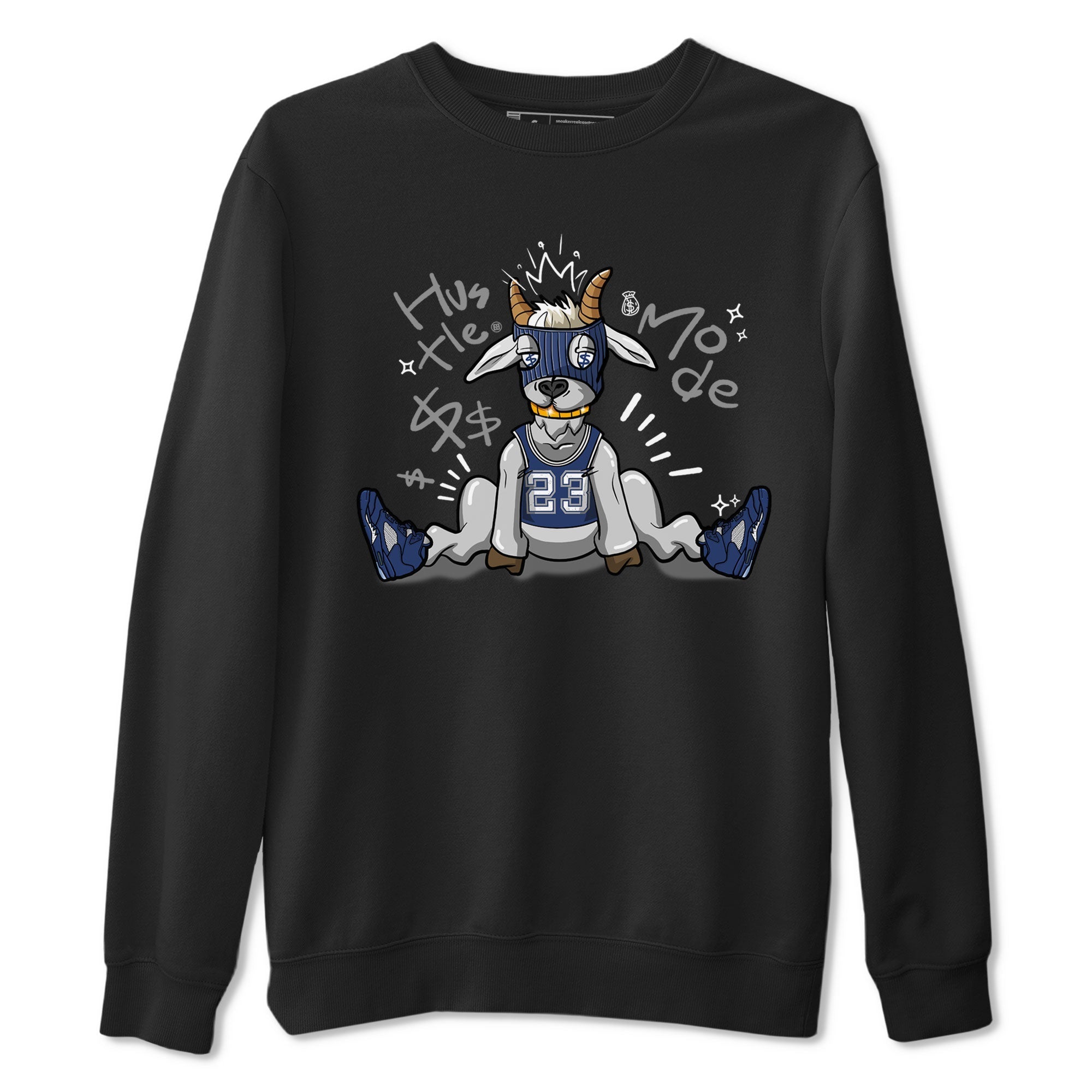 Hustle Goat snkmatch Tee - Air Jordan 5 Georgetown