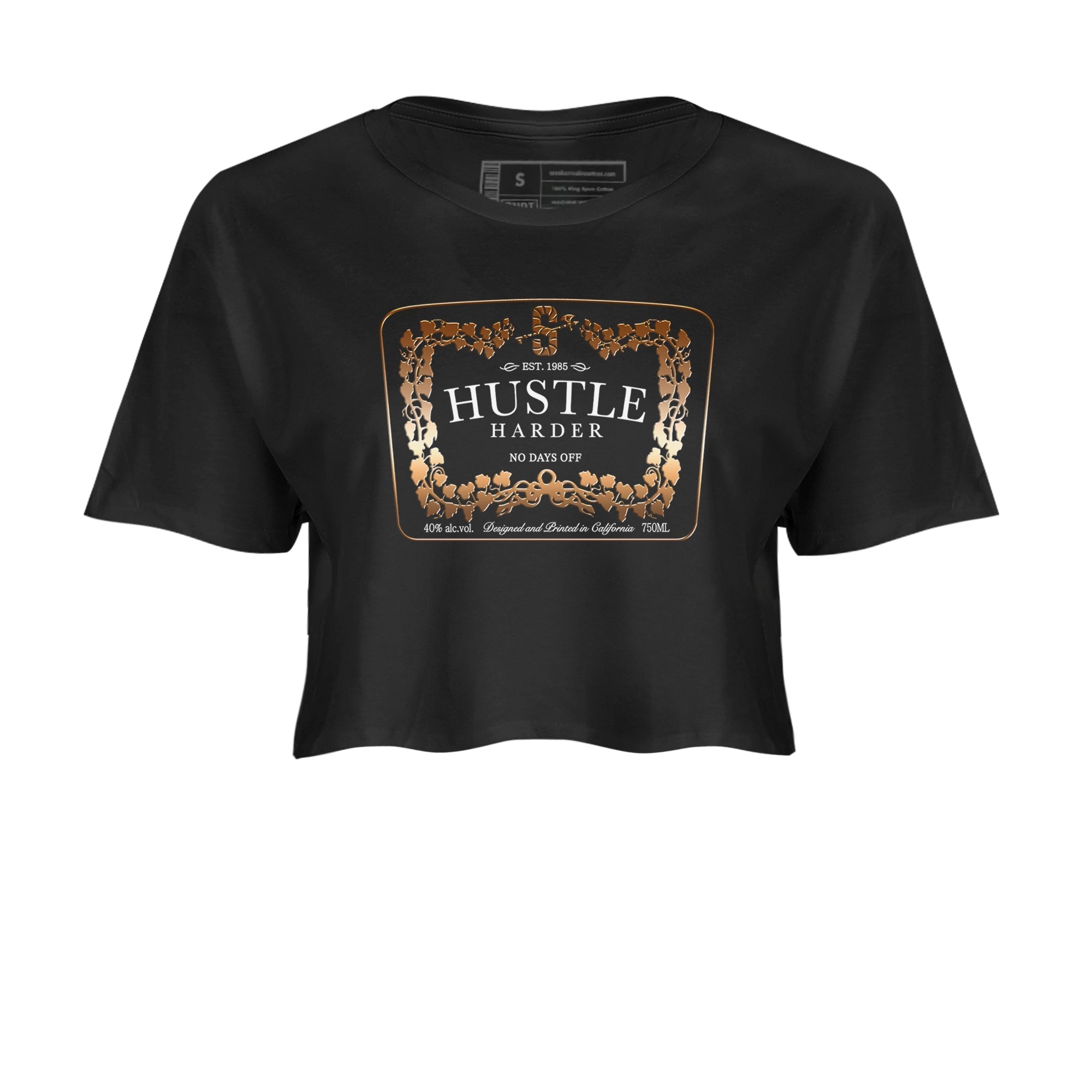 Hustle Harder snkmatch Women's Top - Air Foamposite One Metallic Copper