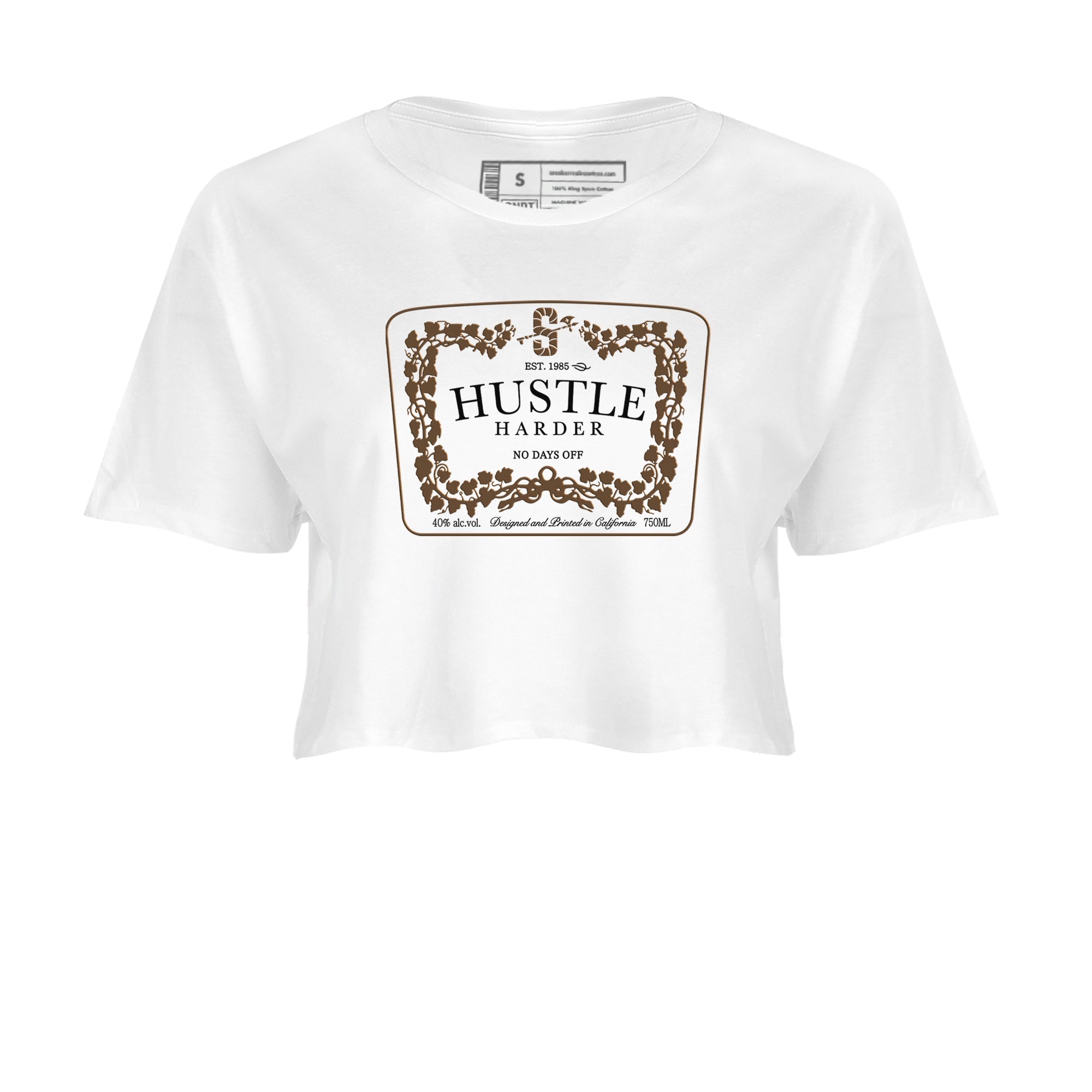 Hustle Harder snkmatch Women's Top - Air Jordan 1 Mocha