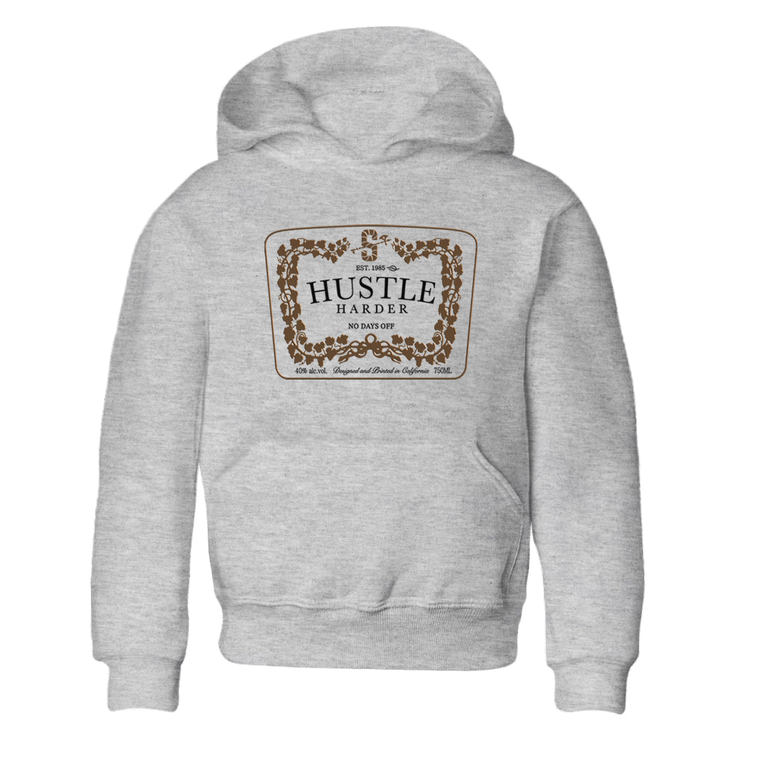 Hustle Harder snkmatch Tees Kids - Air Jordan 1 Mocha