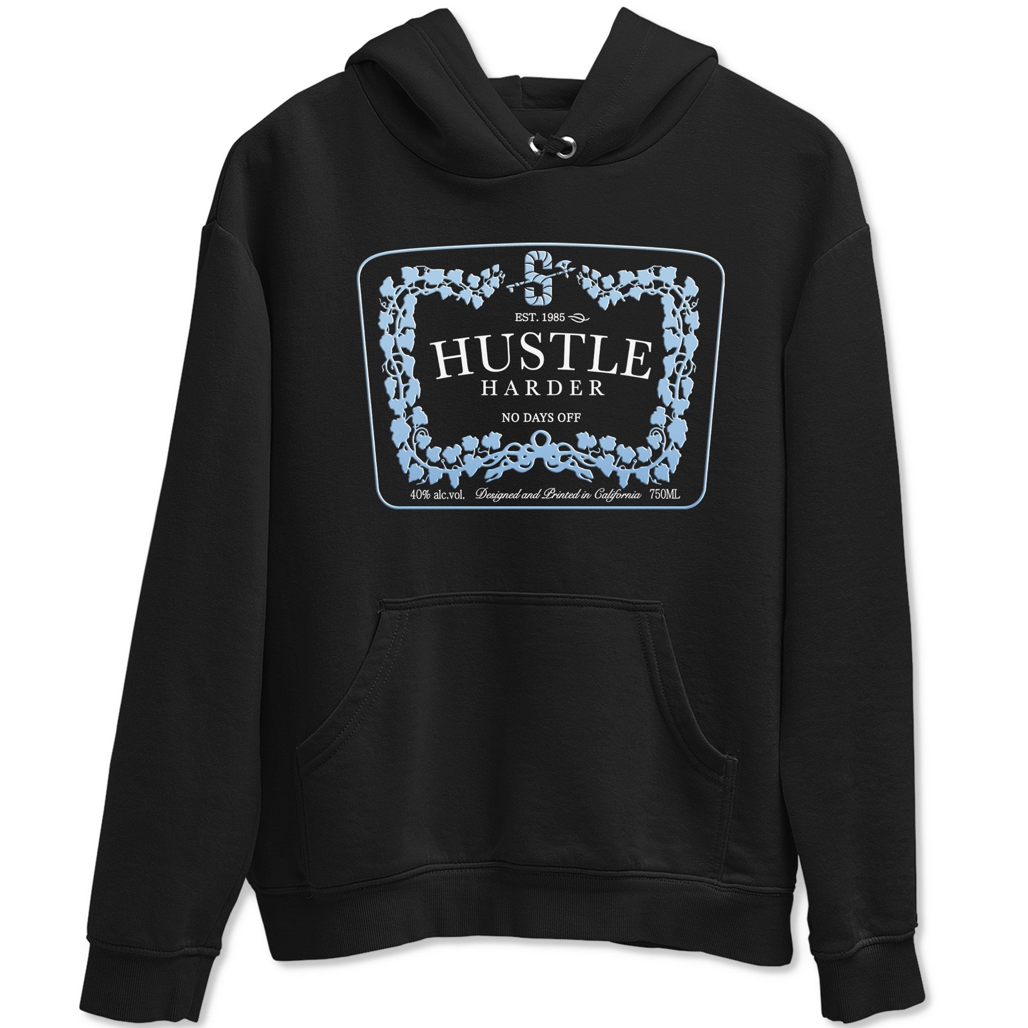 Hustle Harder snkmatch Tees - Air Jordan 11 Retro Legend Blue