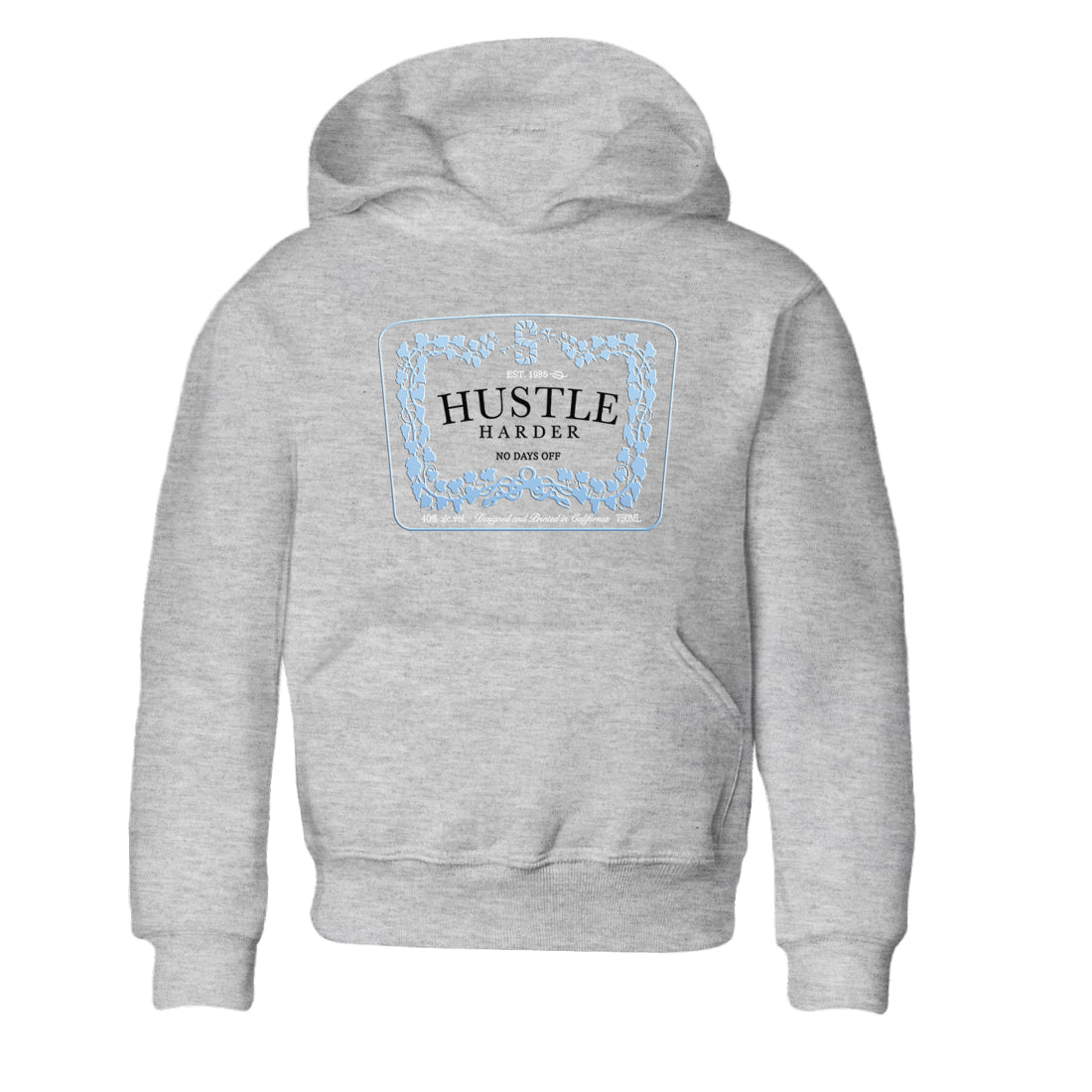 Hustle Harder snkmatch Tees Kids - Air Jordan 11 Retro Legend Blue