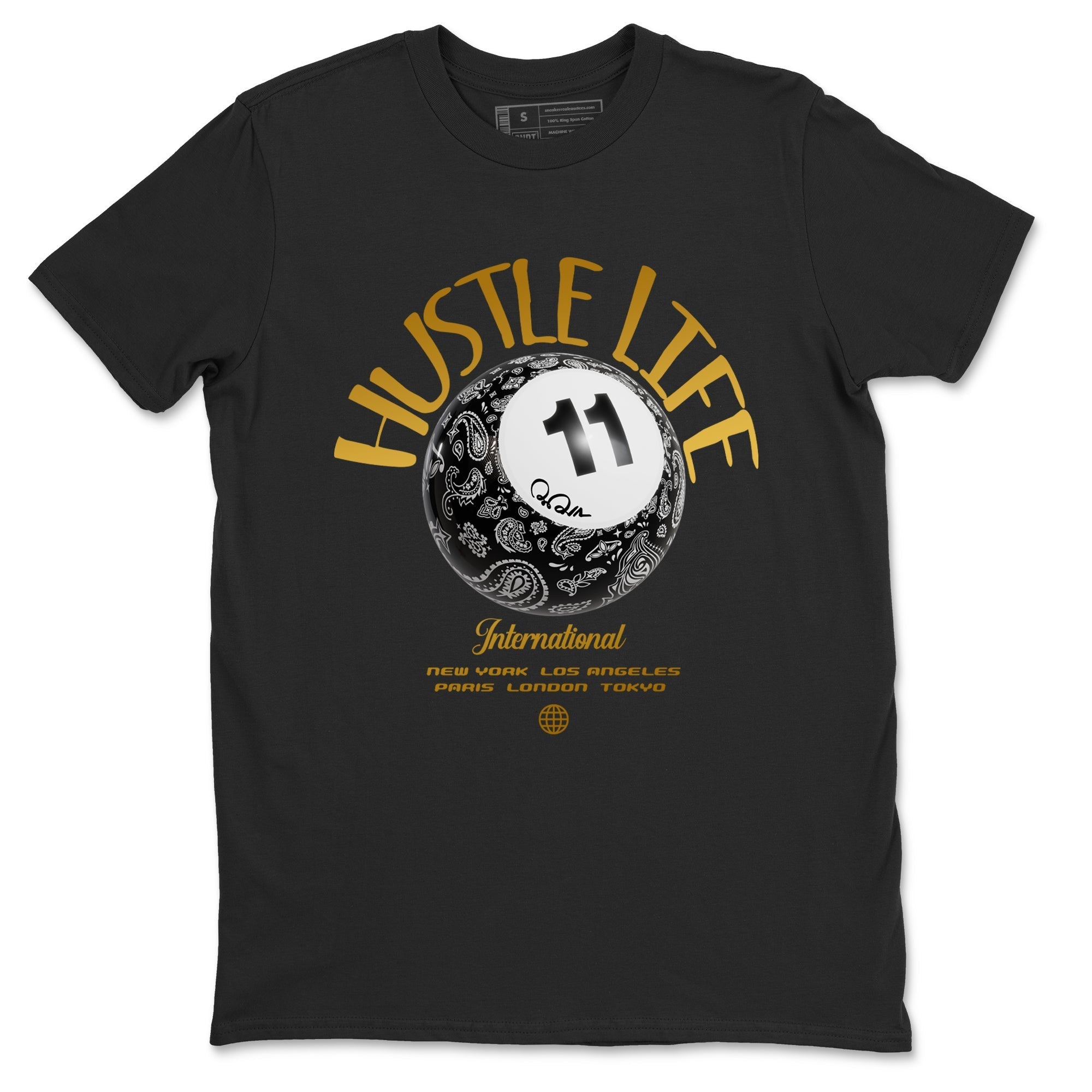 Hustle Life snkmatch Tee - Air Jordan 11 Gratitude