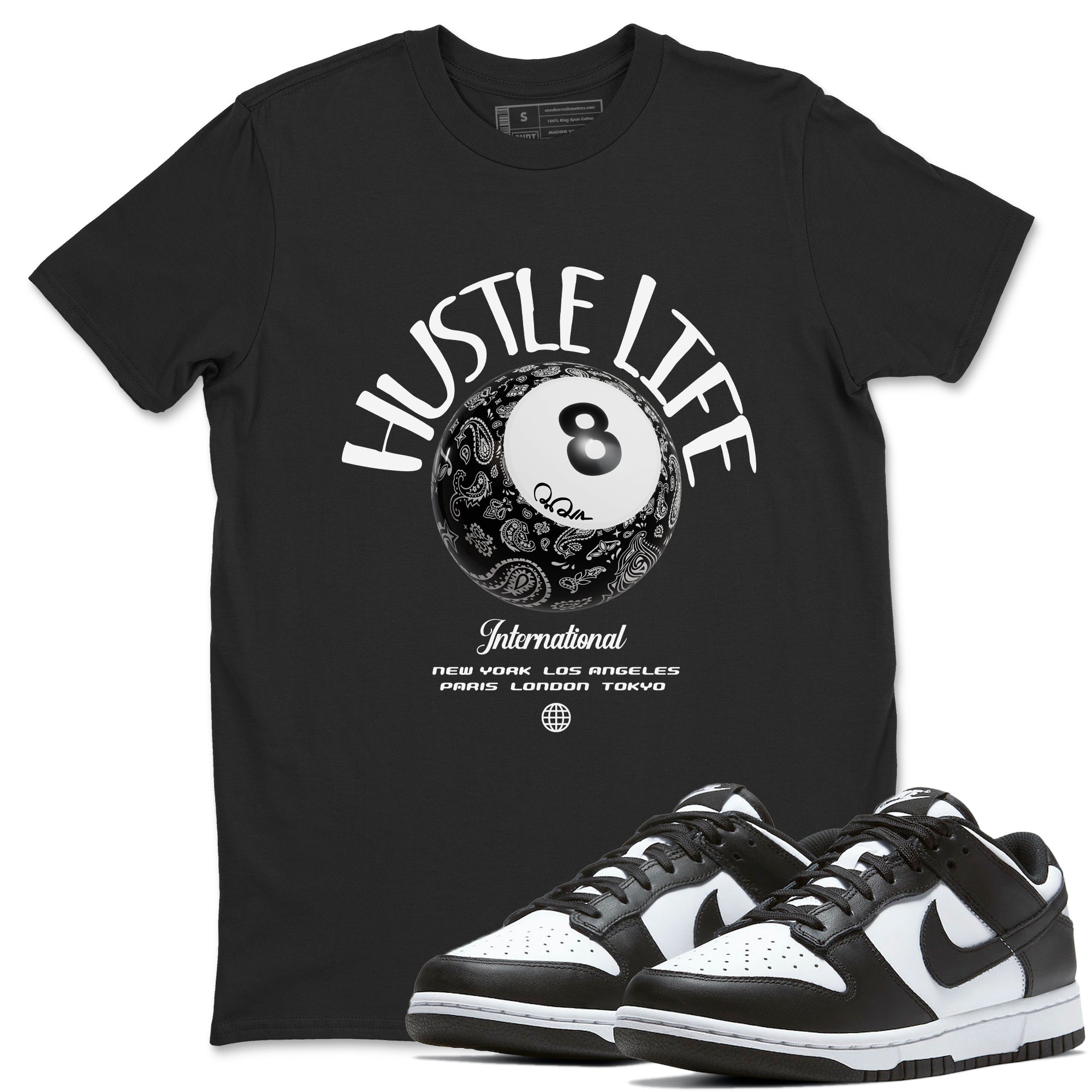 Hustle Life snkmatch Tee - Dunk Panda
