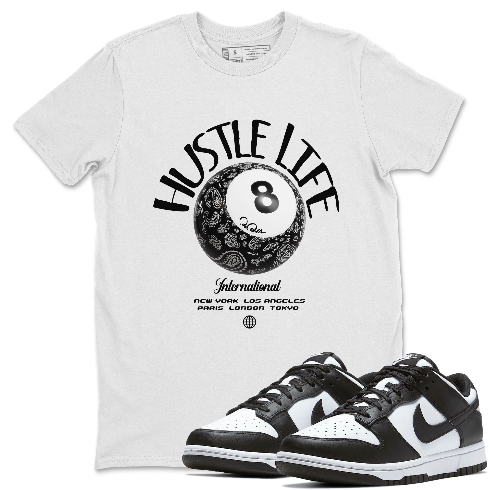 Hustle Life snkmatch Tee - Dunk Panda