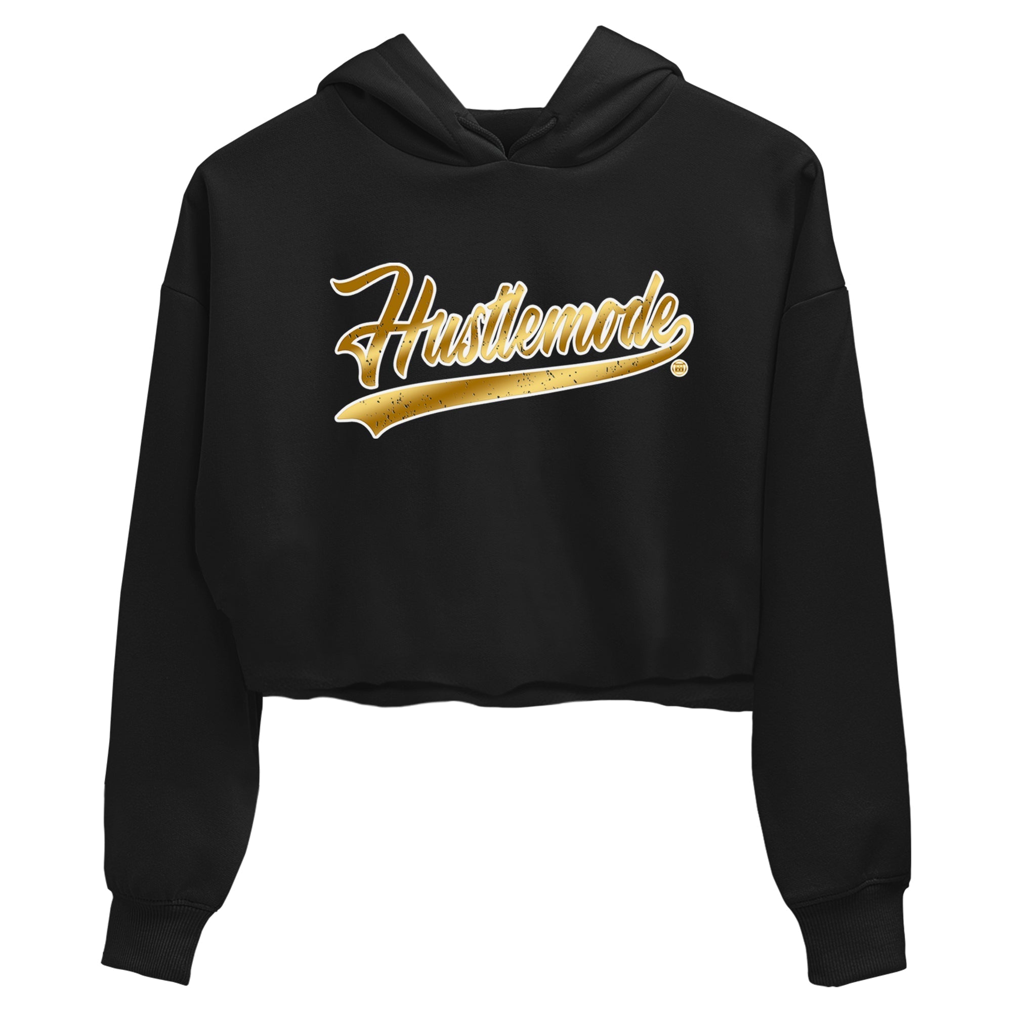 Hustle Mode snkmatch Women's Top - Air Jordan 1 Black Metallic Gold