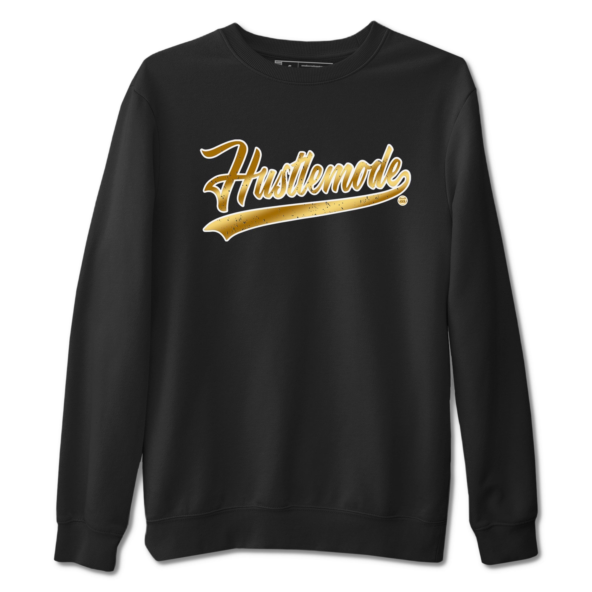 Hustle Mode snkmatch Tees - Air Jordan 1 Black Metallic Gold