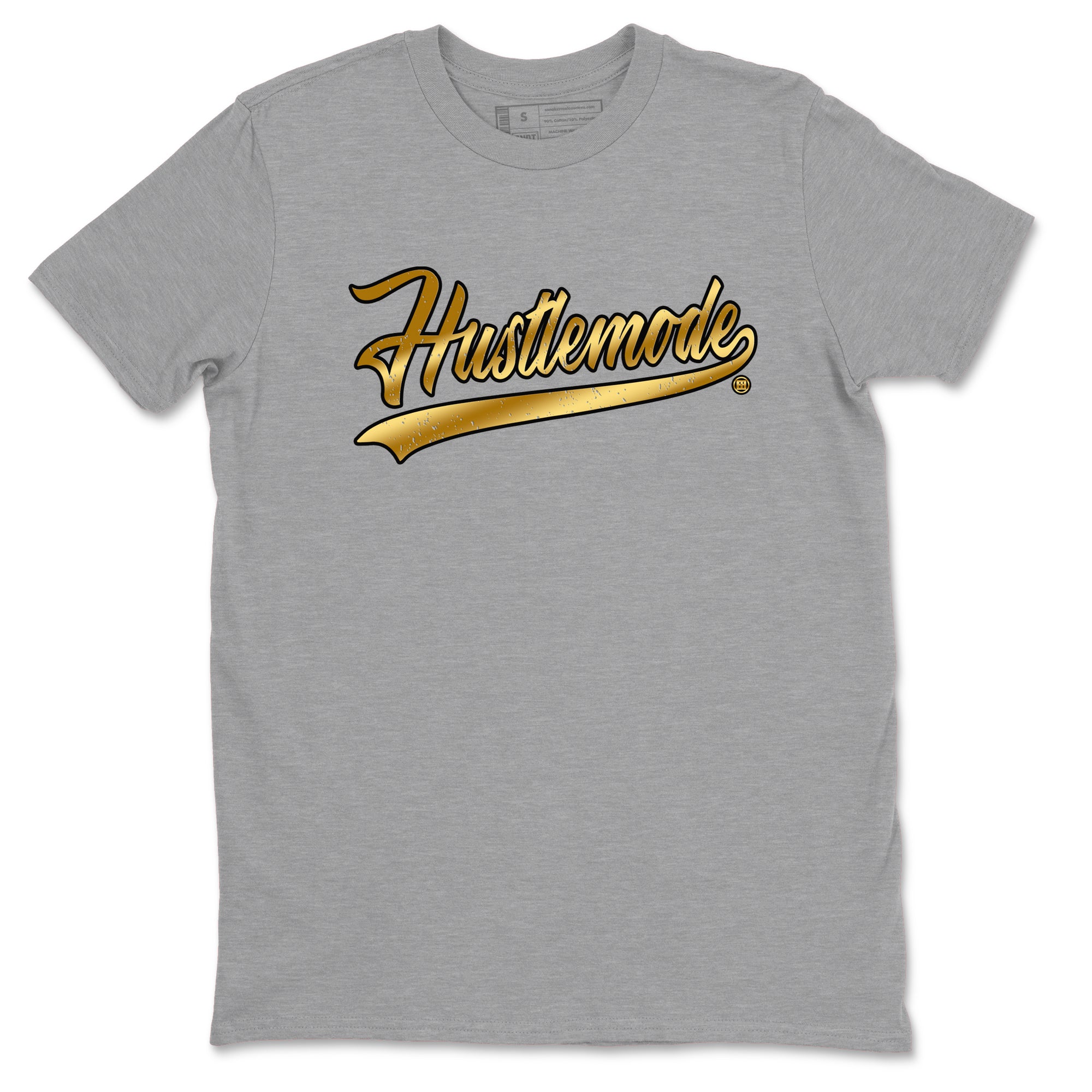 Hustle Mode snkmatch Tees - Air Jordan 1 Black Metallic Gold