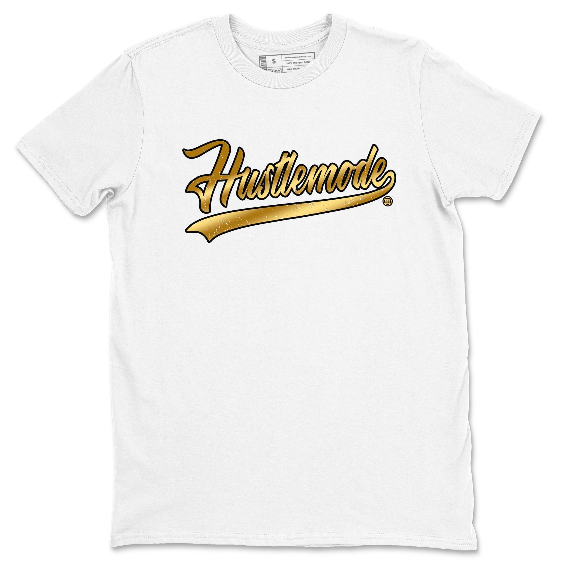 Hustle Mode snkmatch Tees - Air Jordan 1 Black Metallic Gold