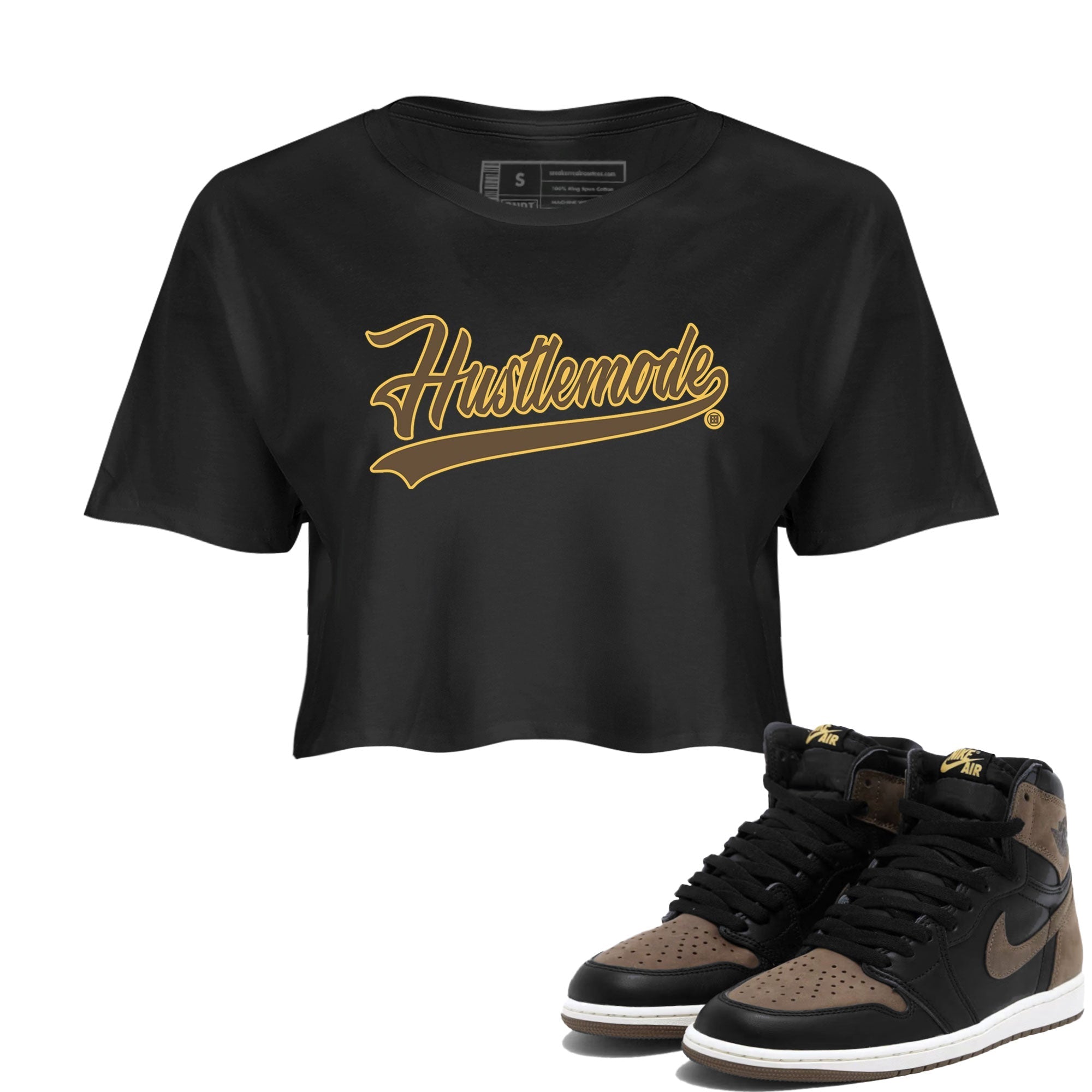 Hustle Mode snkmatch Women's Top - Air Jordan 1 Palomino