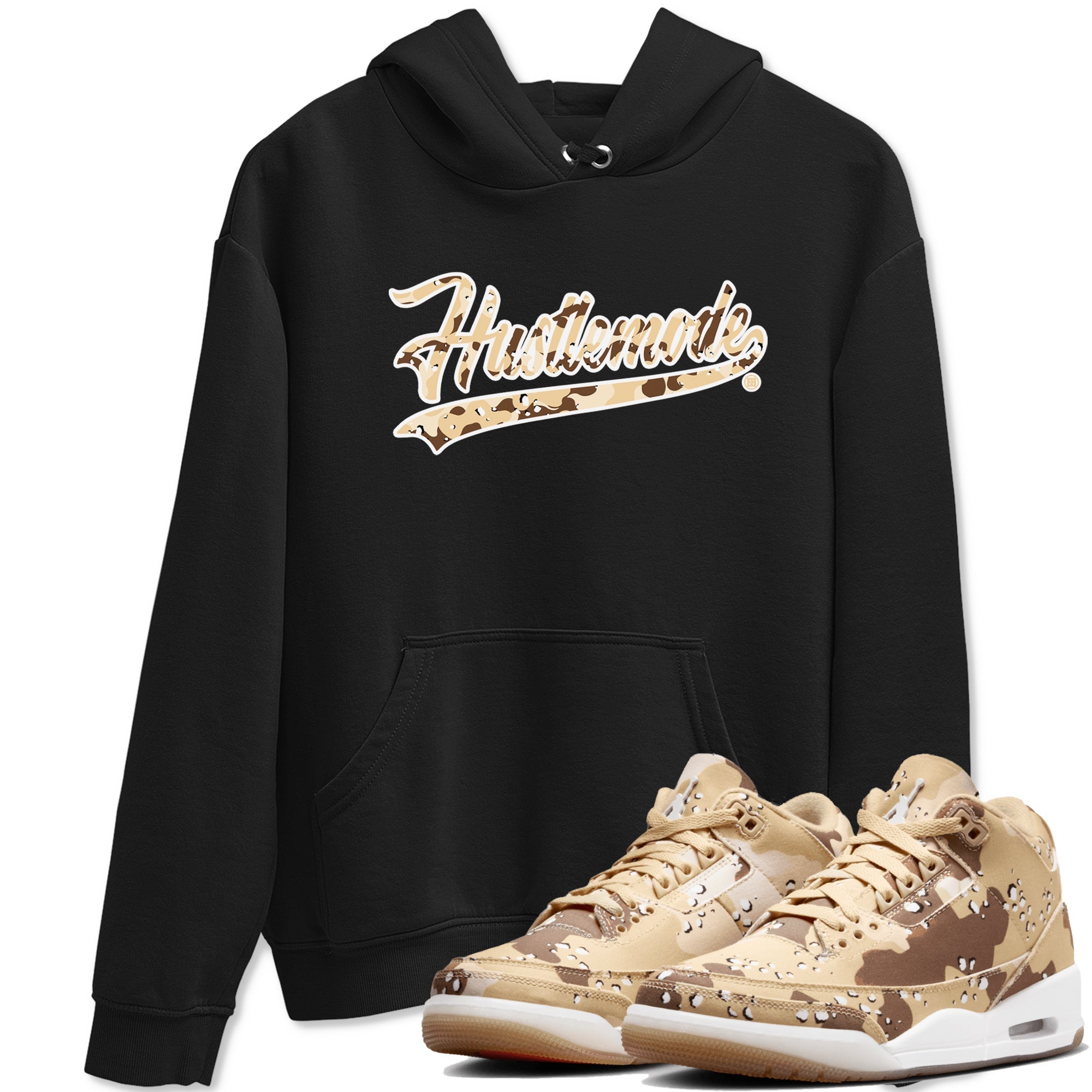 Hustle Mode snkmatch Tees - Air Jordan 3 Desert Camo
