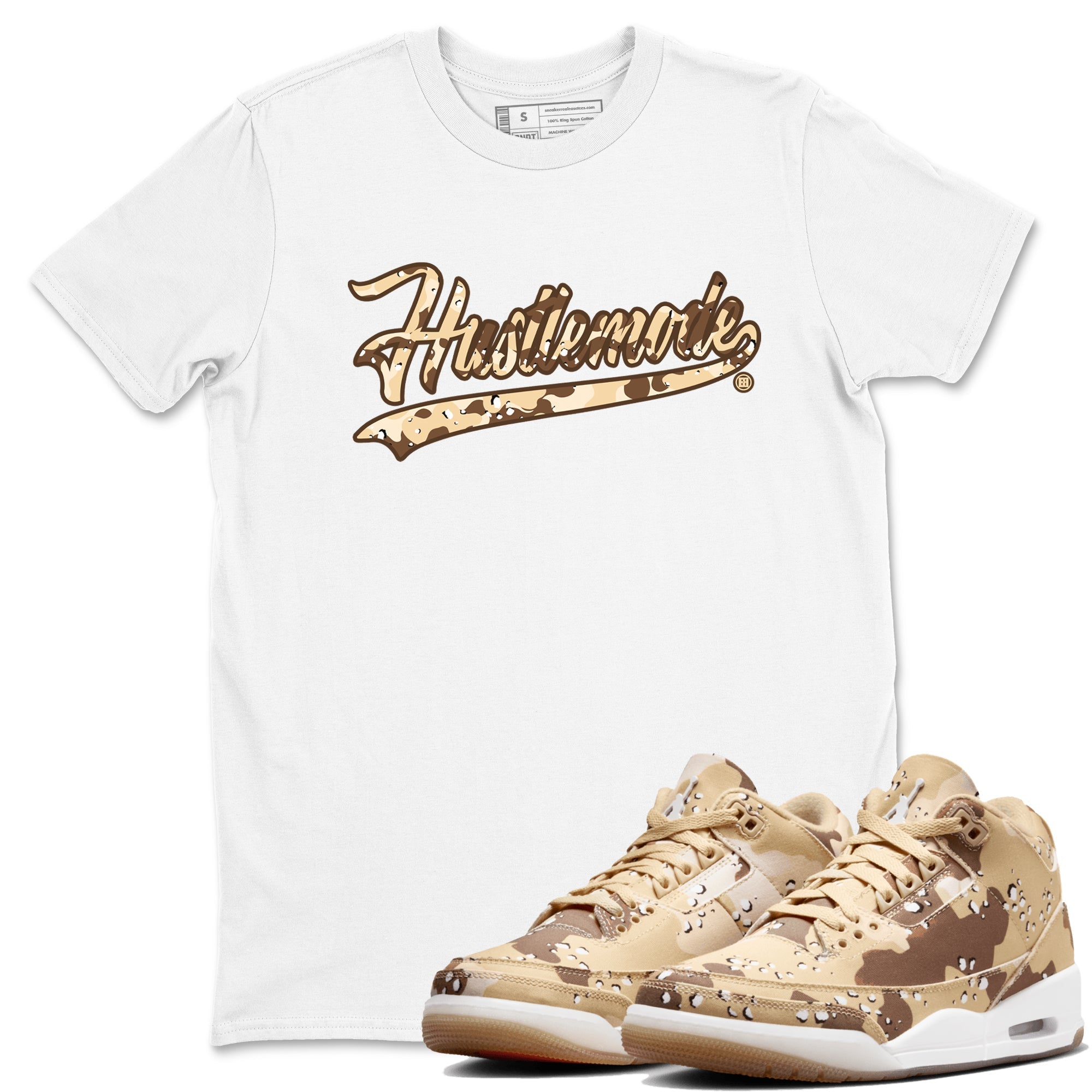 Hustle Mode snkmatch Tees - Air Jordan 3 Desert Camo