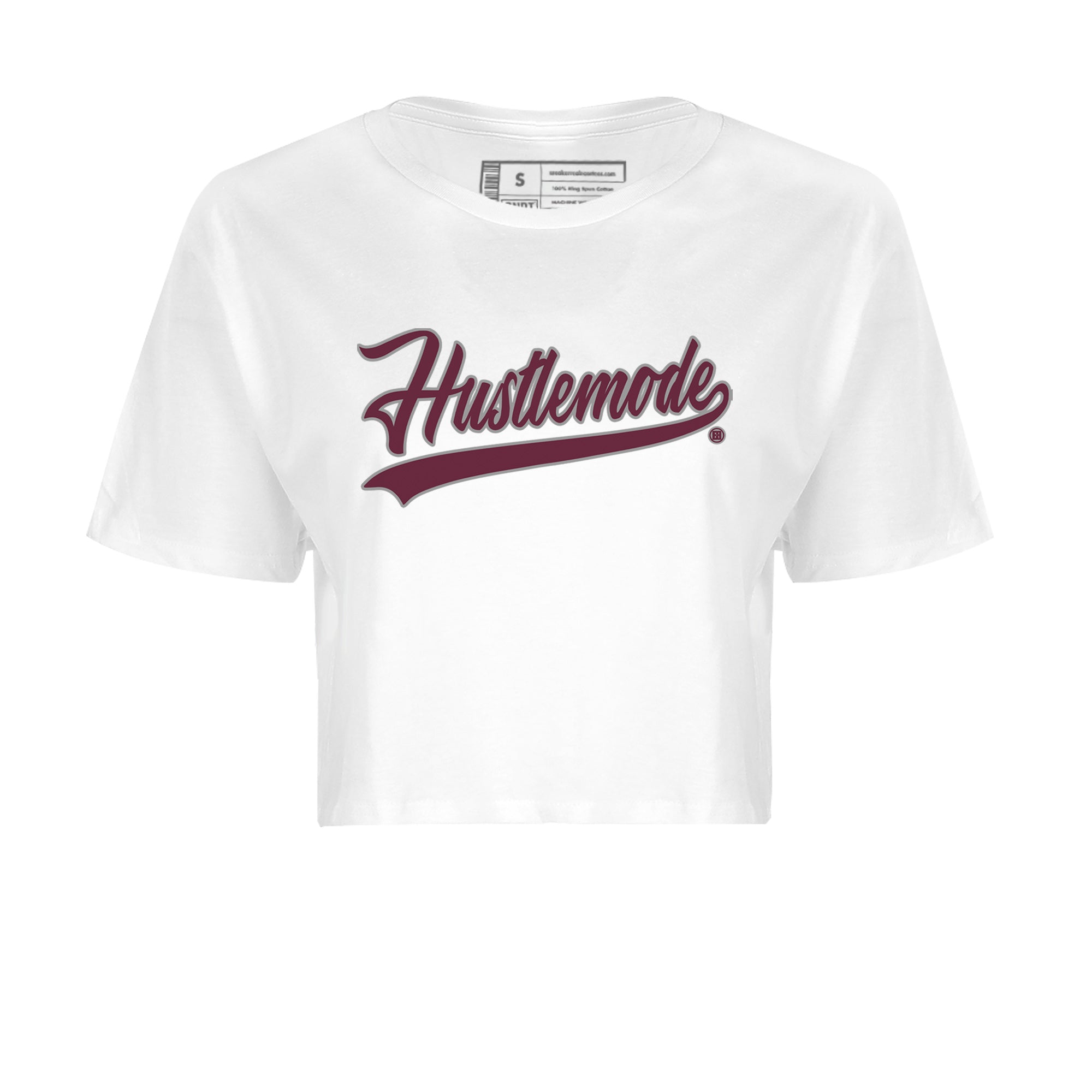 Hustle Mode Women's Tops - Air Jordan 5 Burgundy