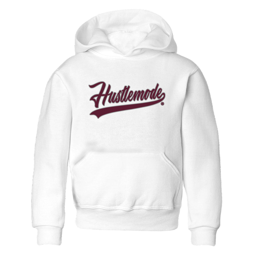 Hustle Mode Kids Tops - Air Jordan 5 Burgundy