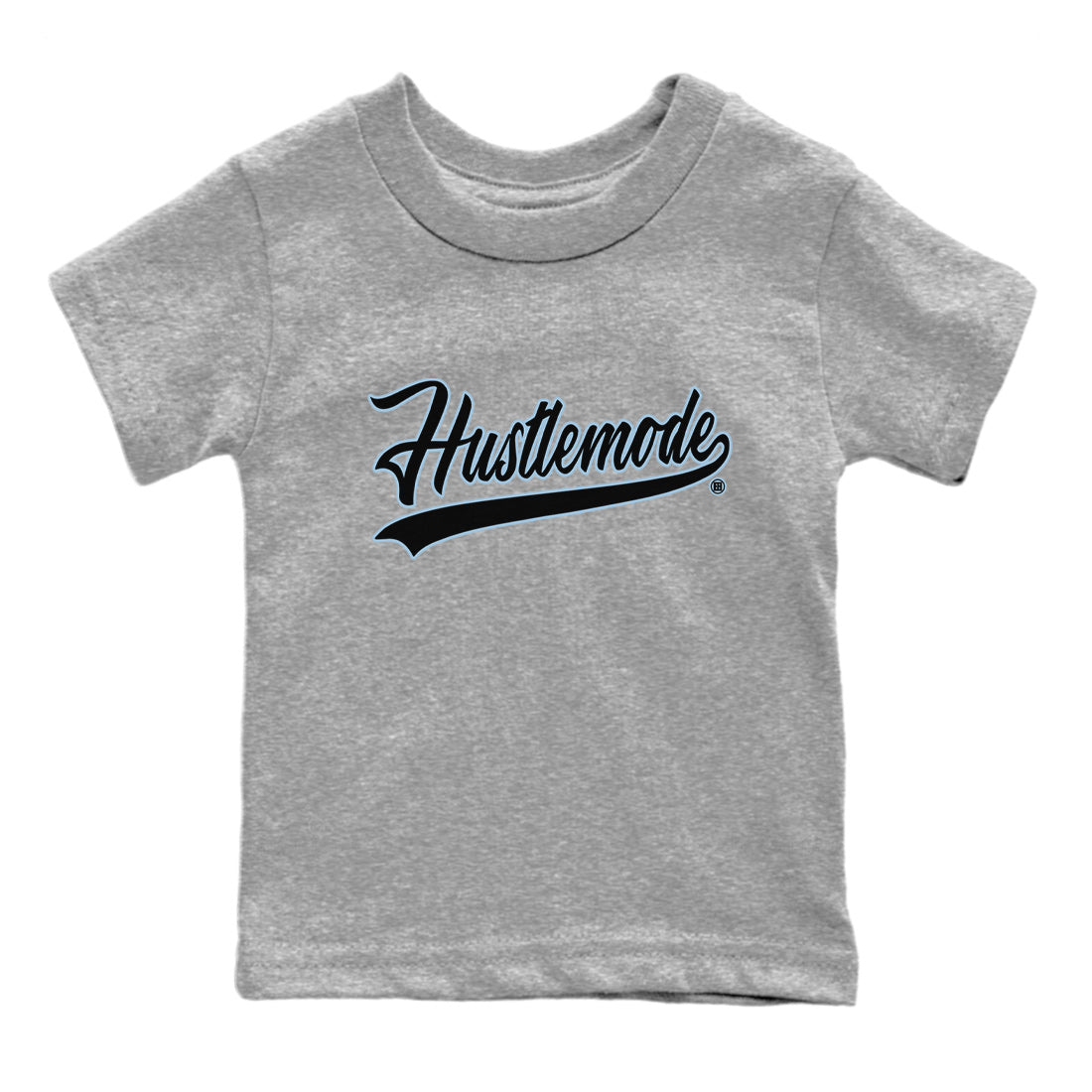Hustle Mode Kids Tops - Air Jordan 7 Chambray