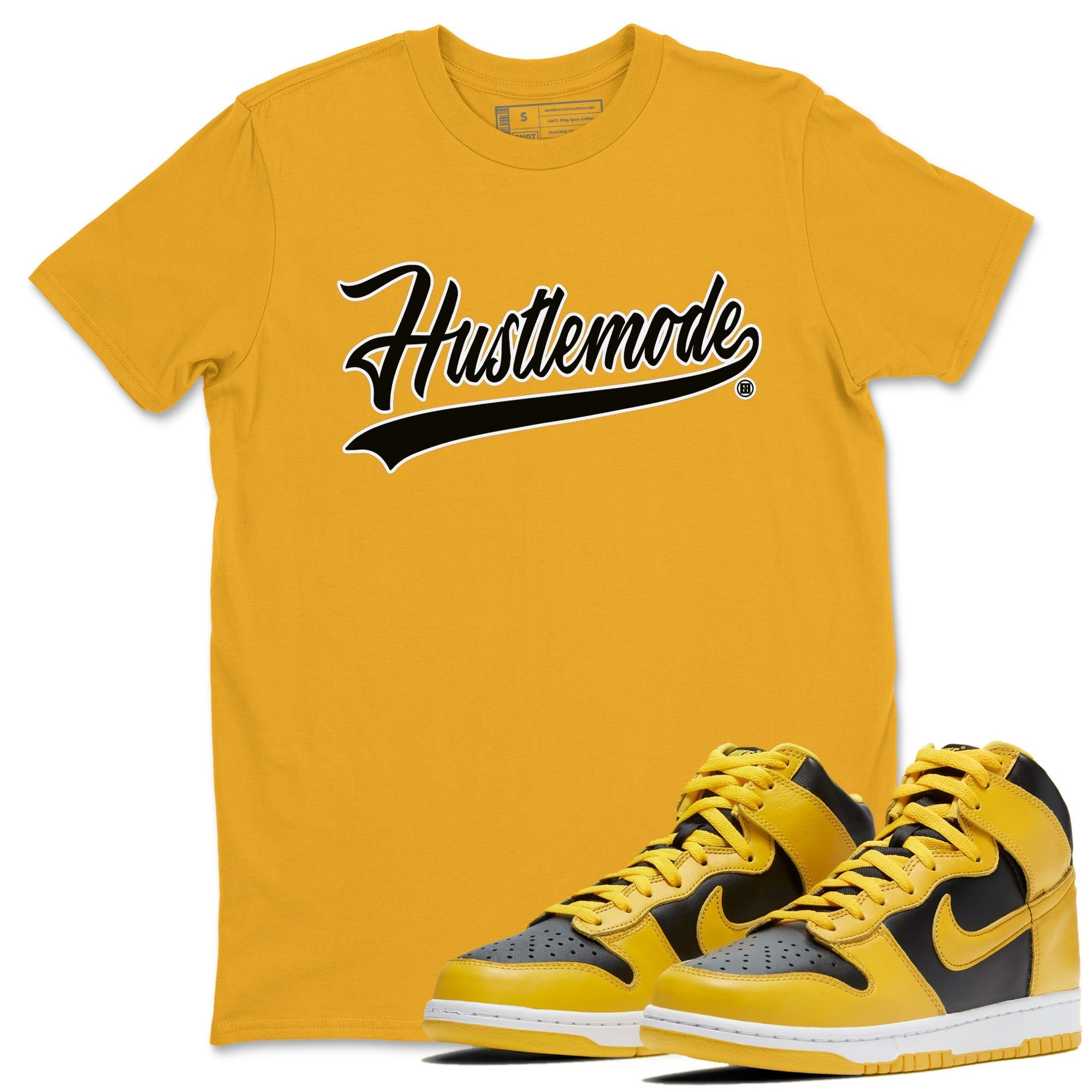Hustle Mode snkmatch Tees - Dunk High Pollen