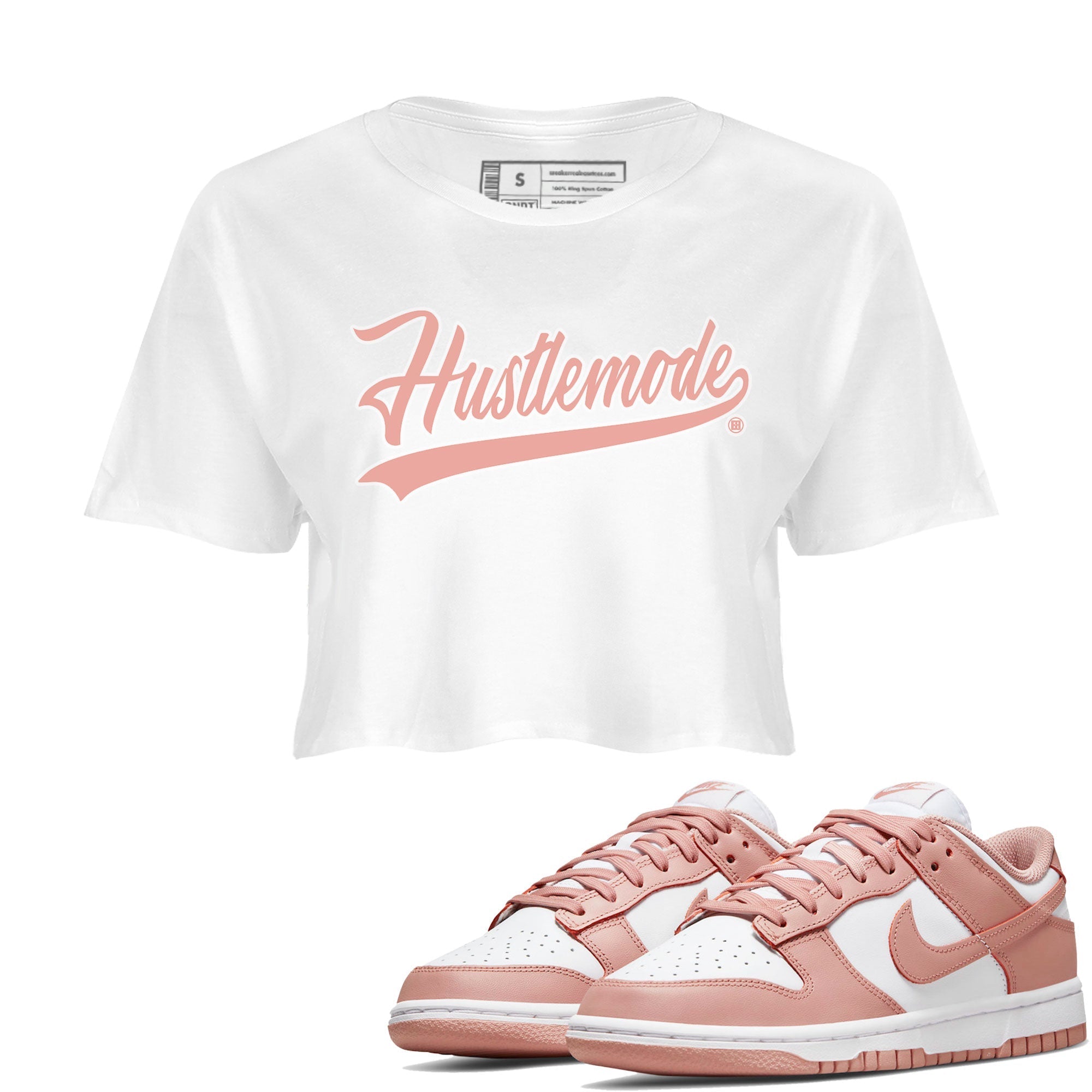 Hustle Mode snkmatch Women's Top - Dunk Rose Whisper