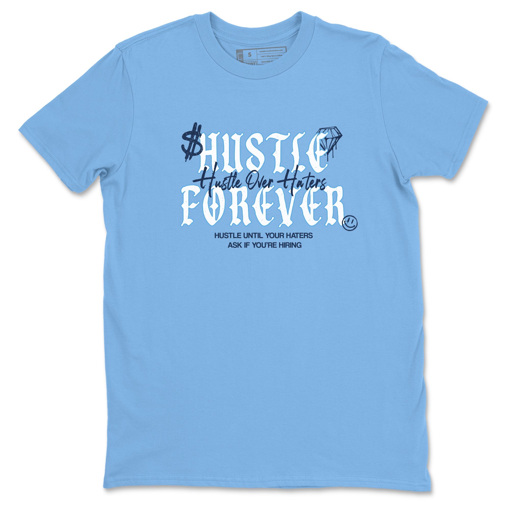Hustle Over Haters snkmatch Tees - Air Jordan 1 Obsidian