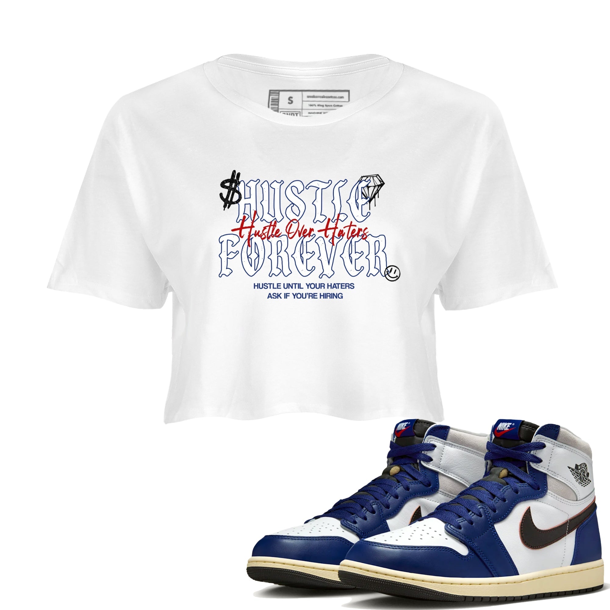 Hustle Over Haters snkmatch Women's Top - Air Jordan 1 Rare Air