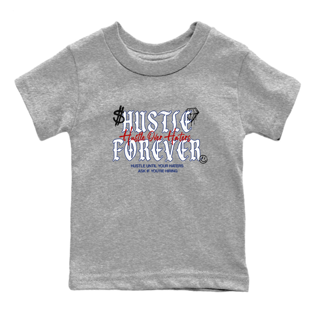Hustle Over Haters snkmatch Tees Kids - Air Jordan 1 Rare Air